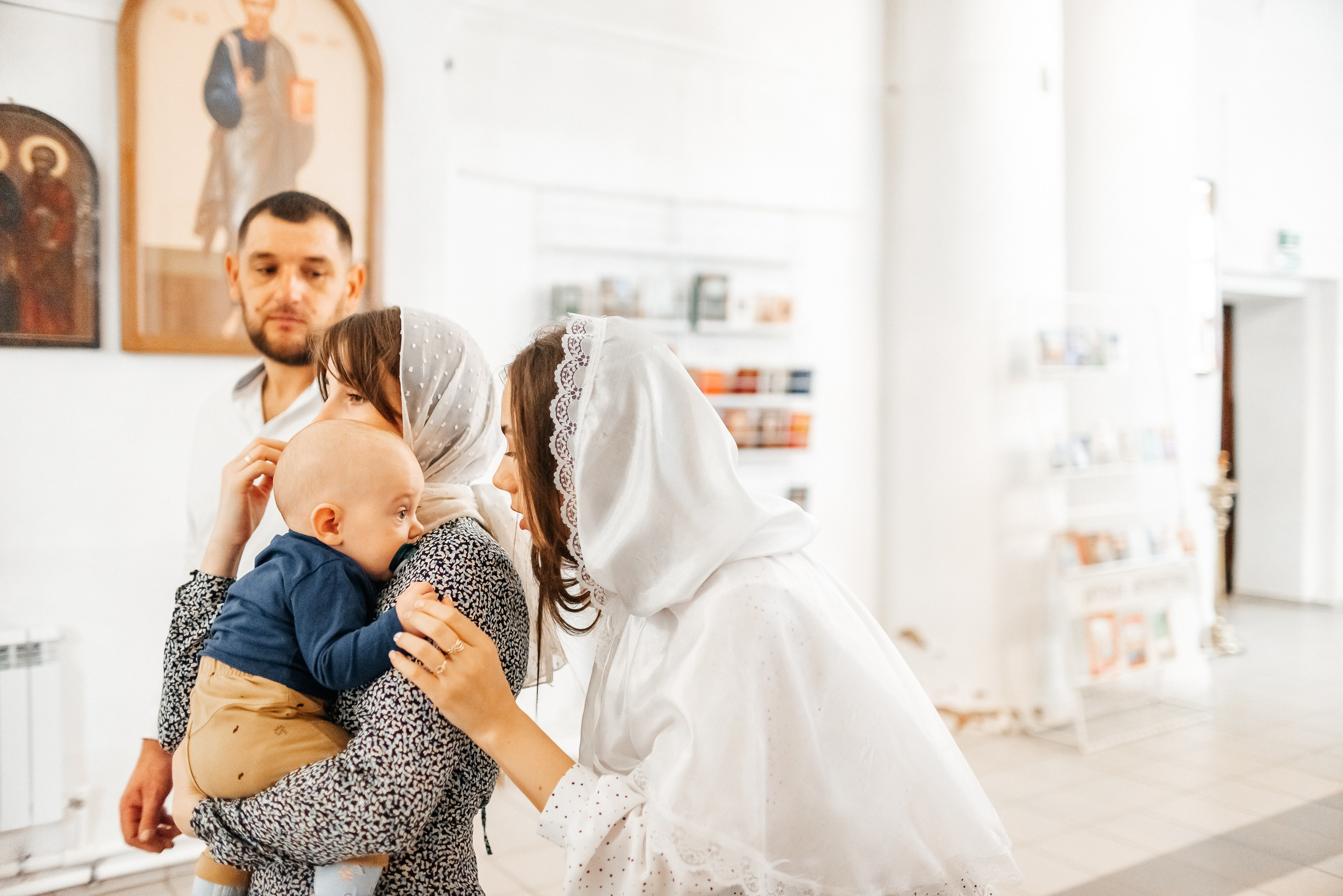 Крещение в церкви Николая Чудотворца в Ново-Талицах. Фотограф Иваново | Москва | Ирина Коптилина