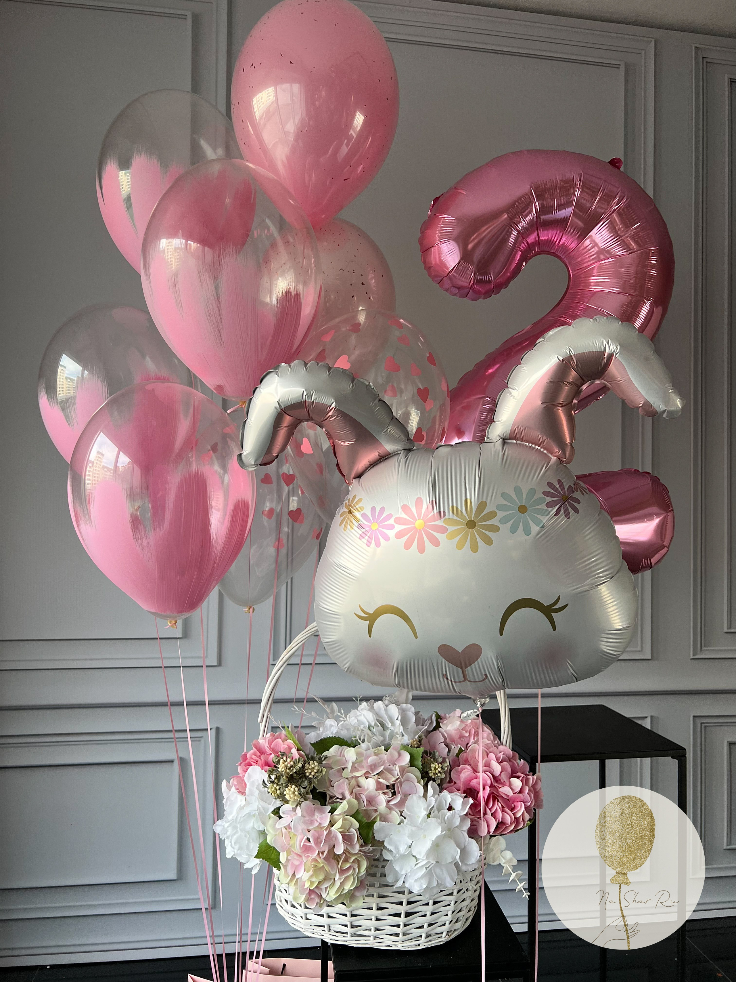 Шары для ребенка (девочка). Воздушные шары с гелием в Донецке