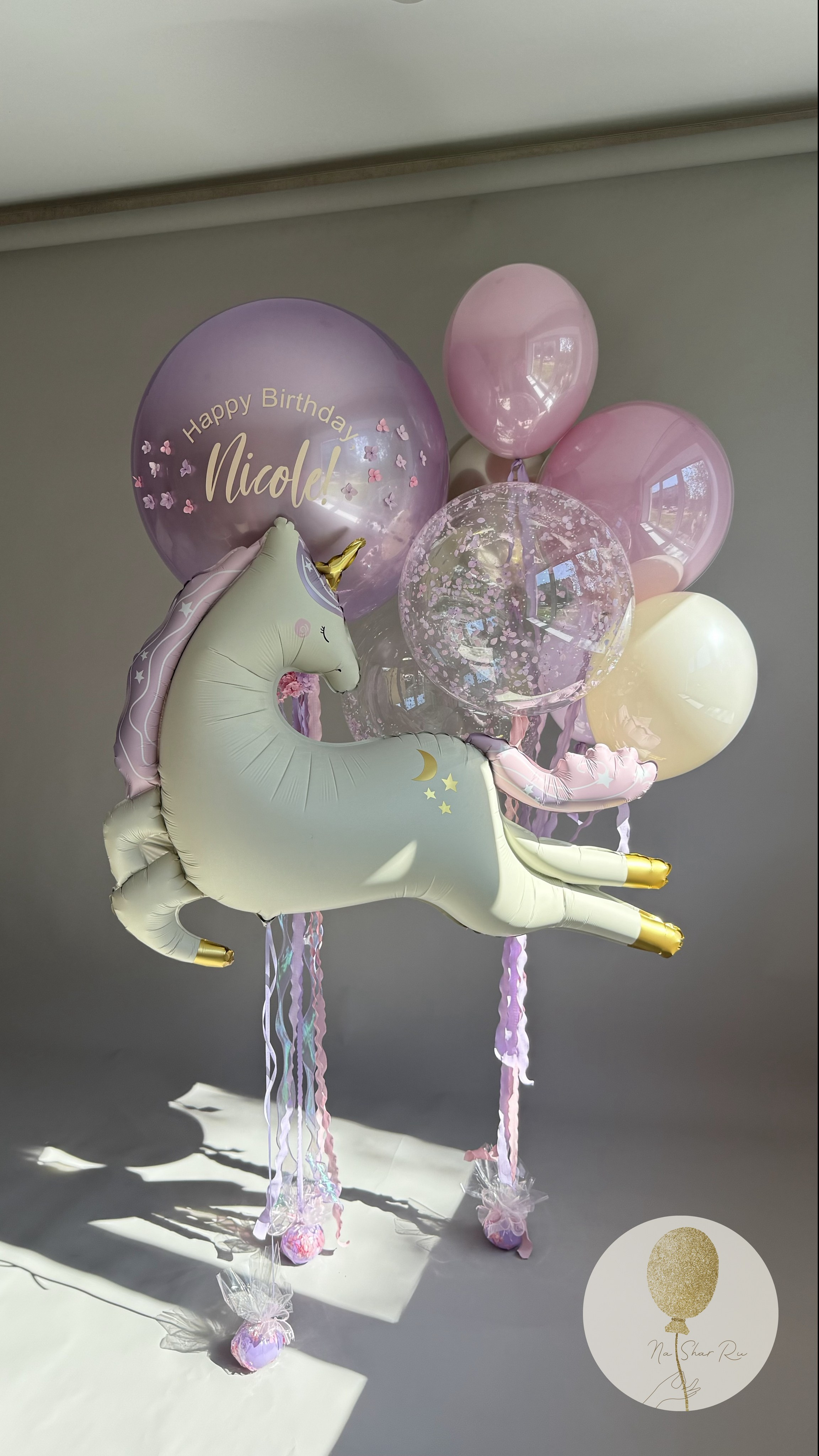 Шары для ребенка (девочка). Воздушные шары с гелием в Донецке