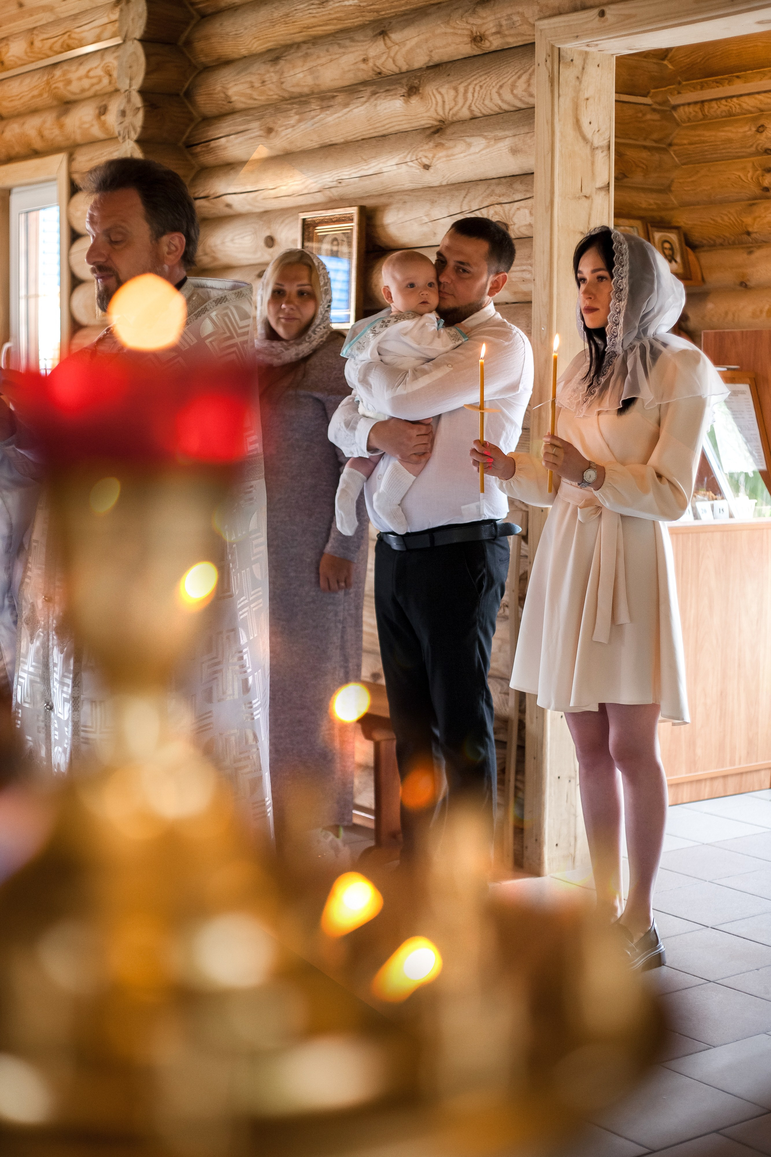 Таинство Крещения Матвея. Портретный, семейный, свадебный фотограф в Брянске Маргарита Василькова