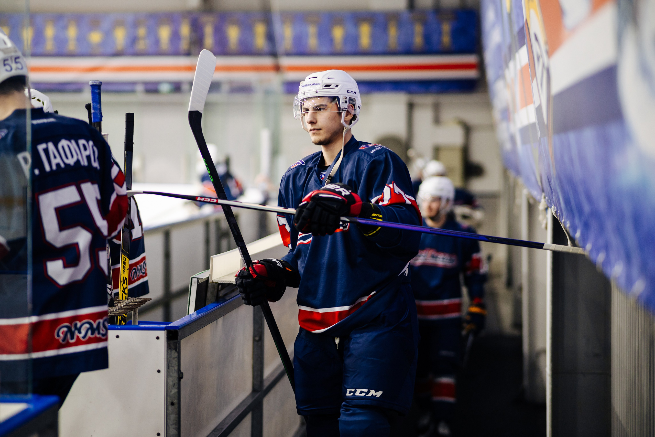 Хоккей. СХЛ / 20.01.24. Денис Прохоров Фотограф в г. Магнитогорск
