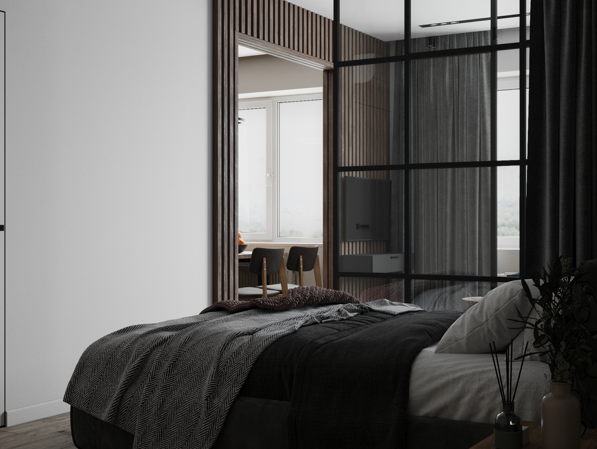 Квартира 60 м. кв. Современный стиль. Студия Дизайна интерьера Tsvetdesign. Дизайнер в Санкт-Петербурге