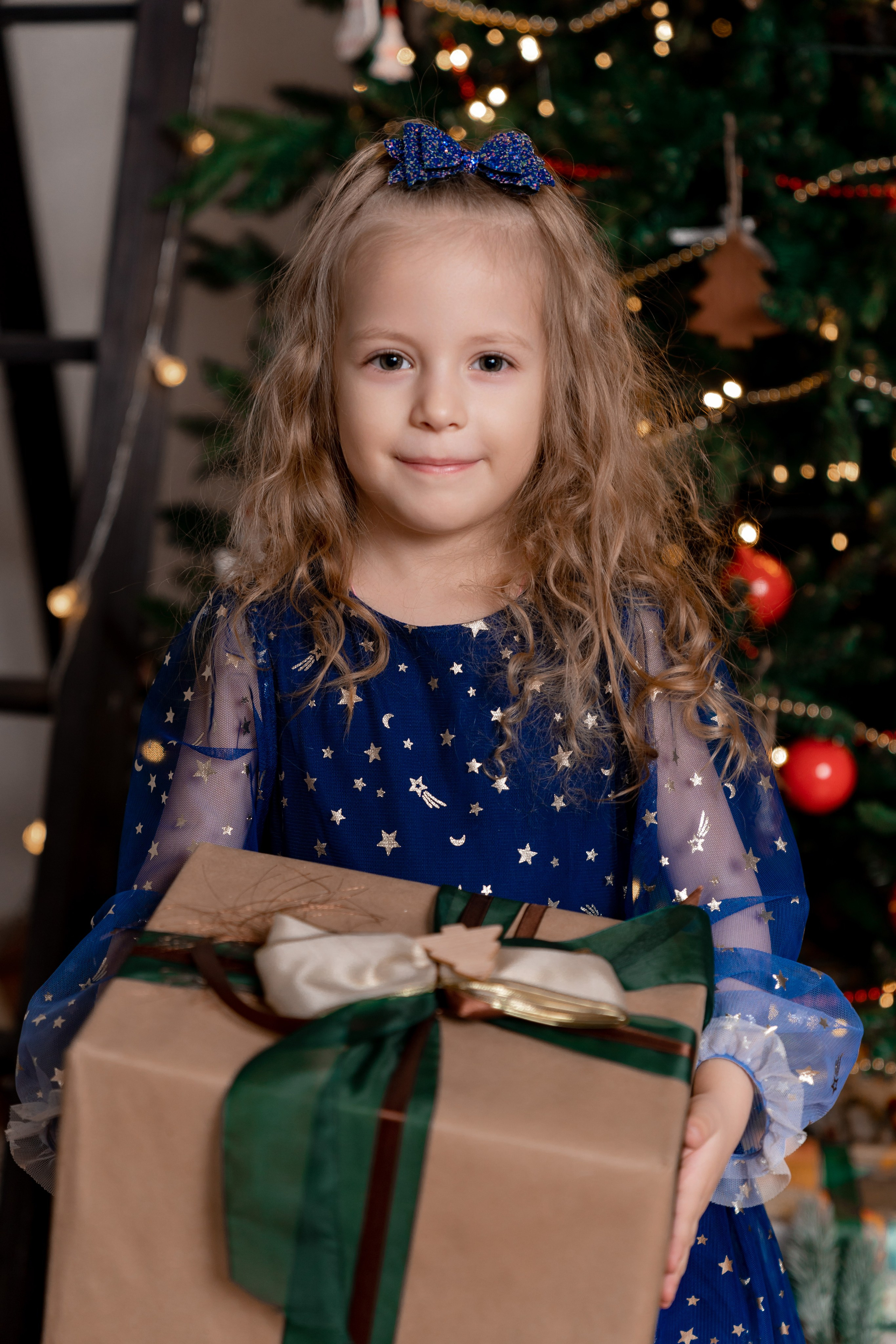 Новогодняя фотостудия. Семейный фотограф СПб Анастасия Василь. Фотосессия на годик