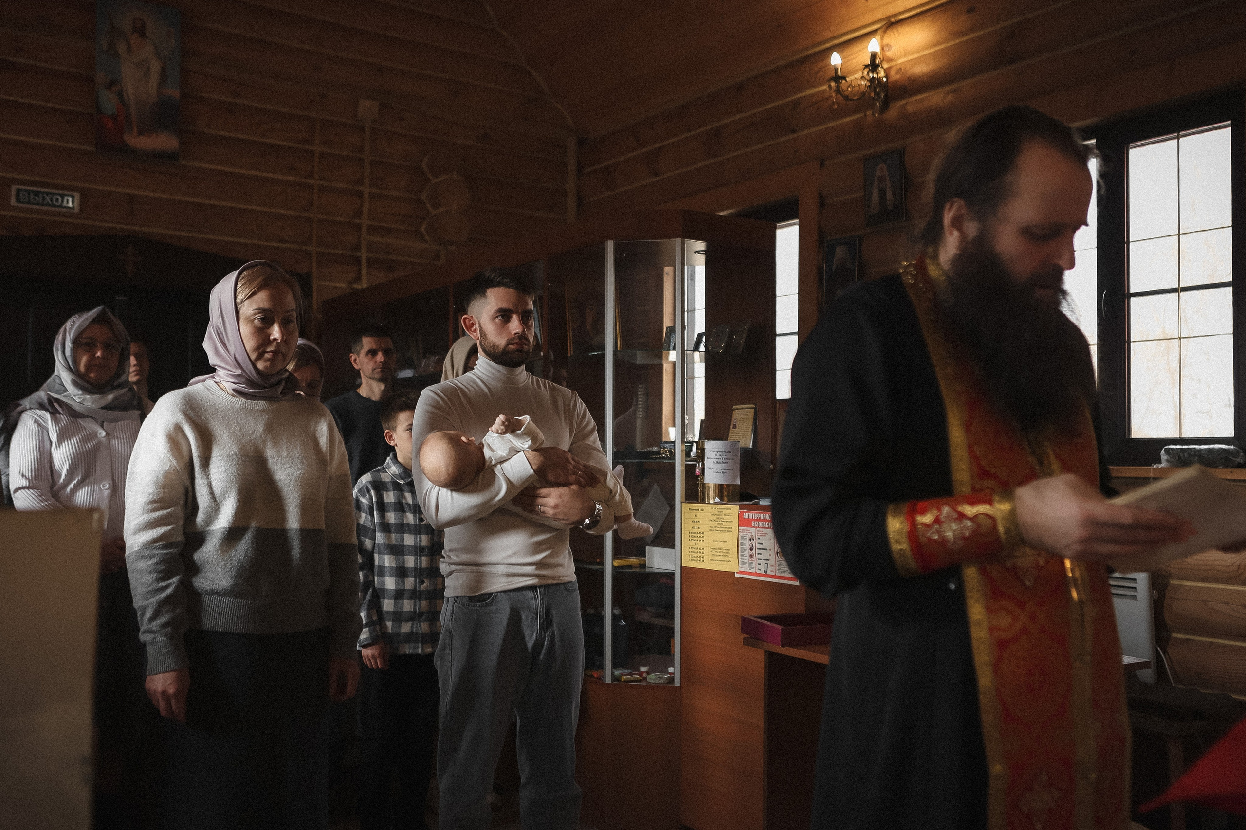 Таинство крещения Тимофея. Семейный фотограф в Нижнем Новгороде Доронина Юлия