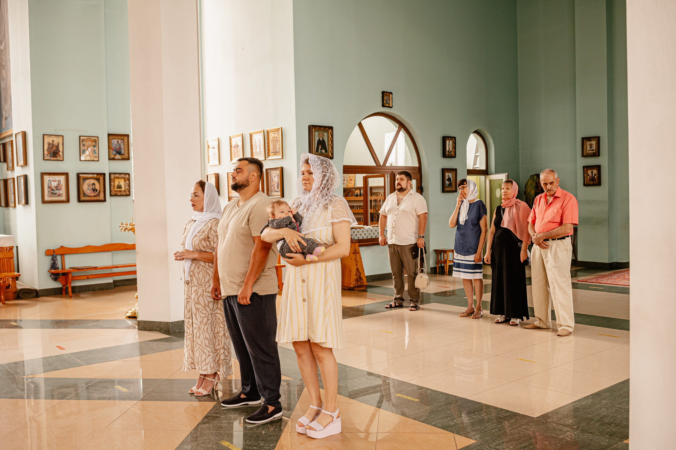 Крещение в Кропоткине. Свадебный фотограф Кропоткин Краснодар