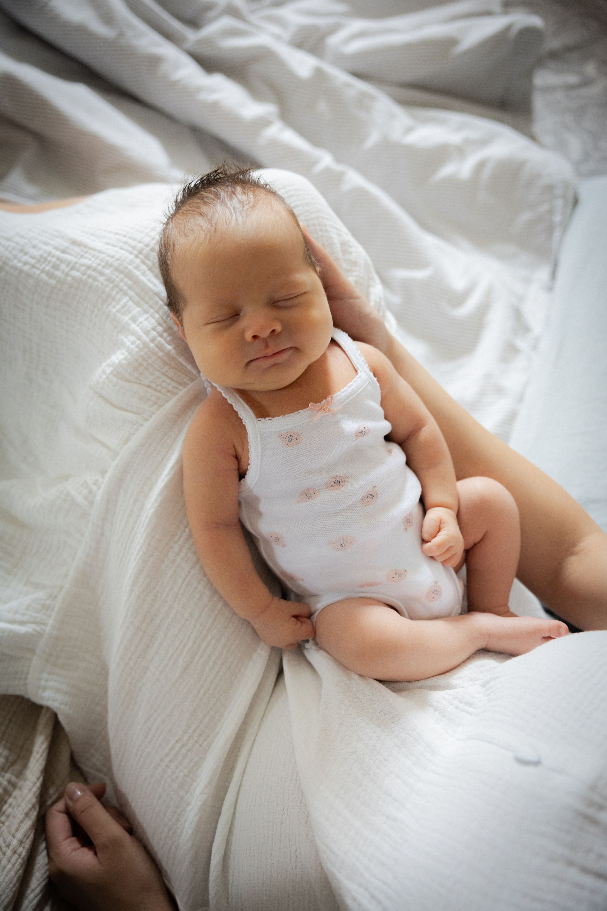 Аня и малютка Вера. Ваш семейный newborn и lifestyle фотограф в СПБ Наталья Журавлева