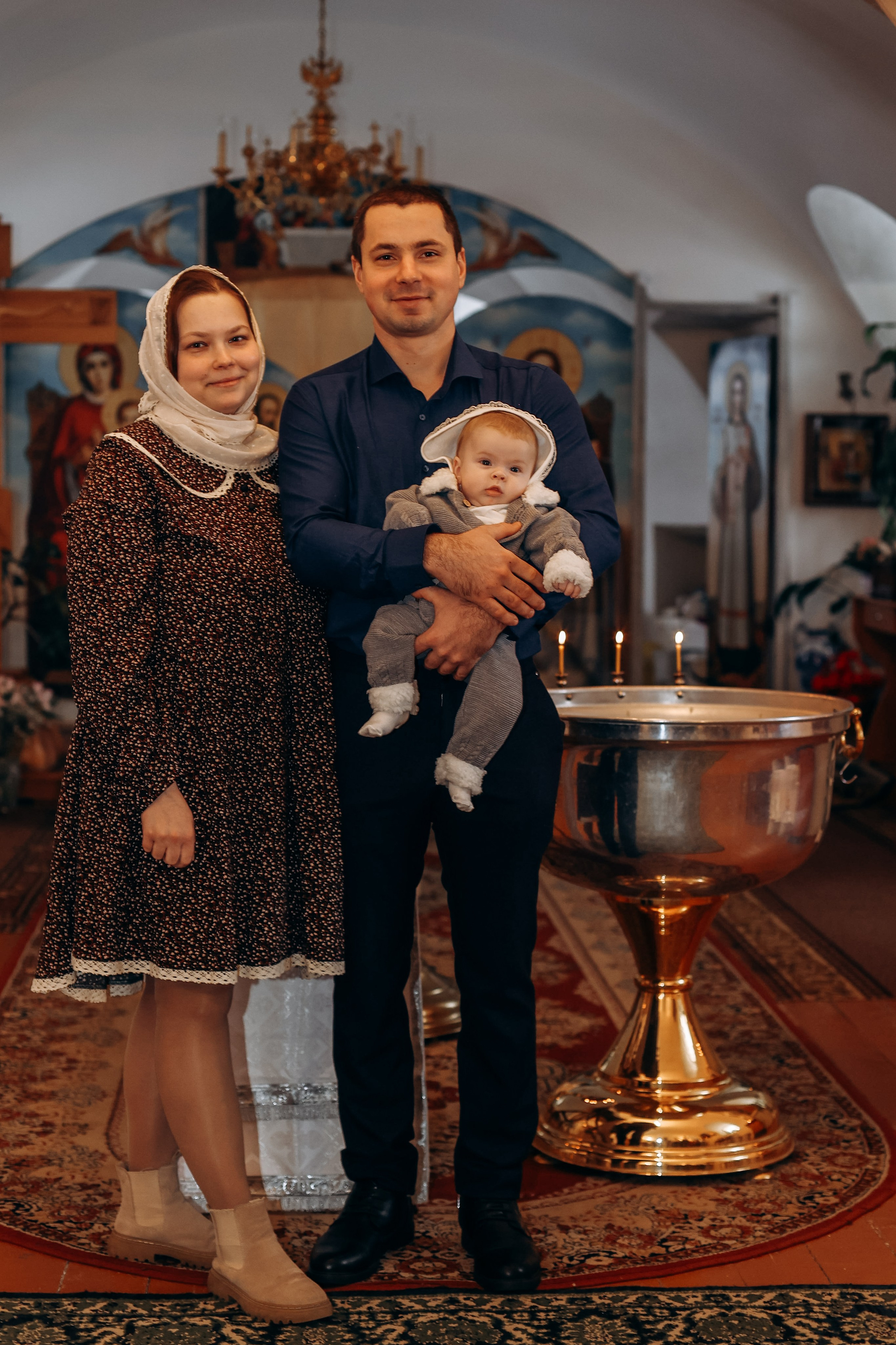 Таинство Крещения. Детский и Семейный фотограф Елена Карпушина