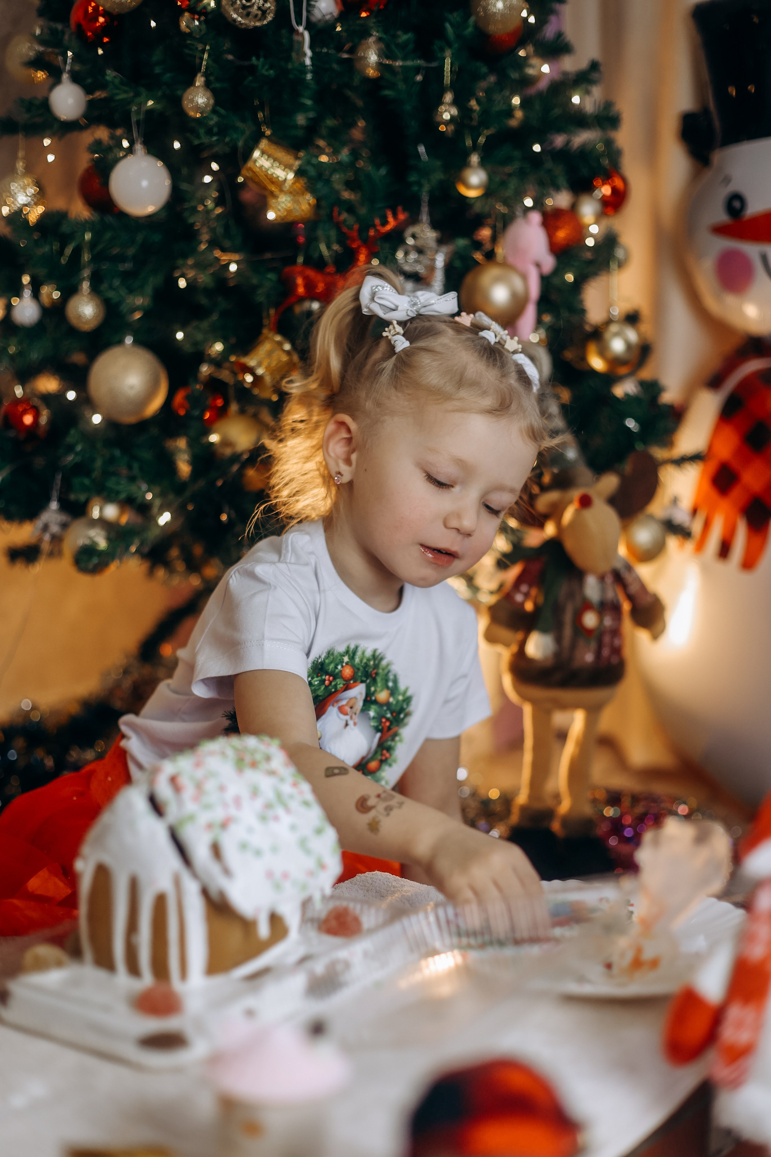 Новогодняя история Светланы и Даши. Детский и Семейный фотограф Елена Карпушина