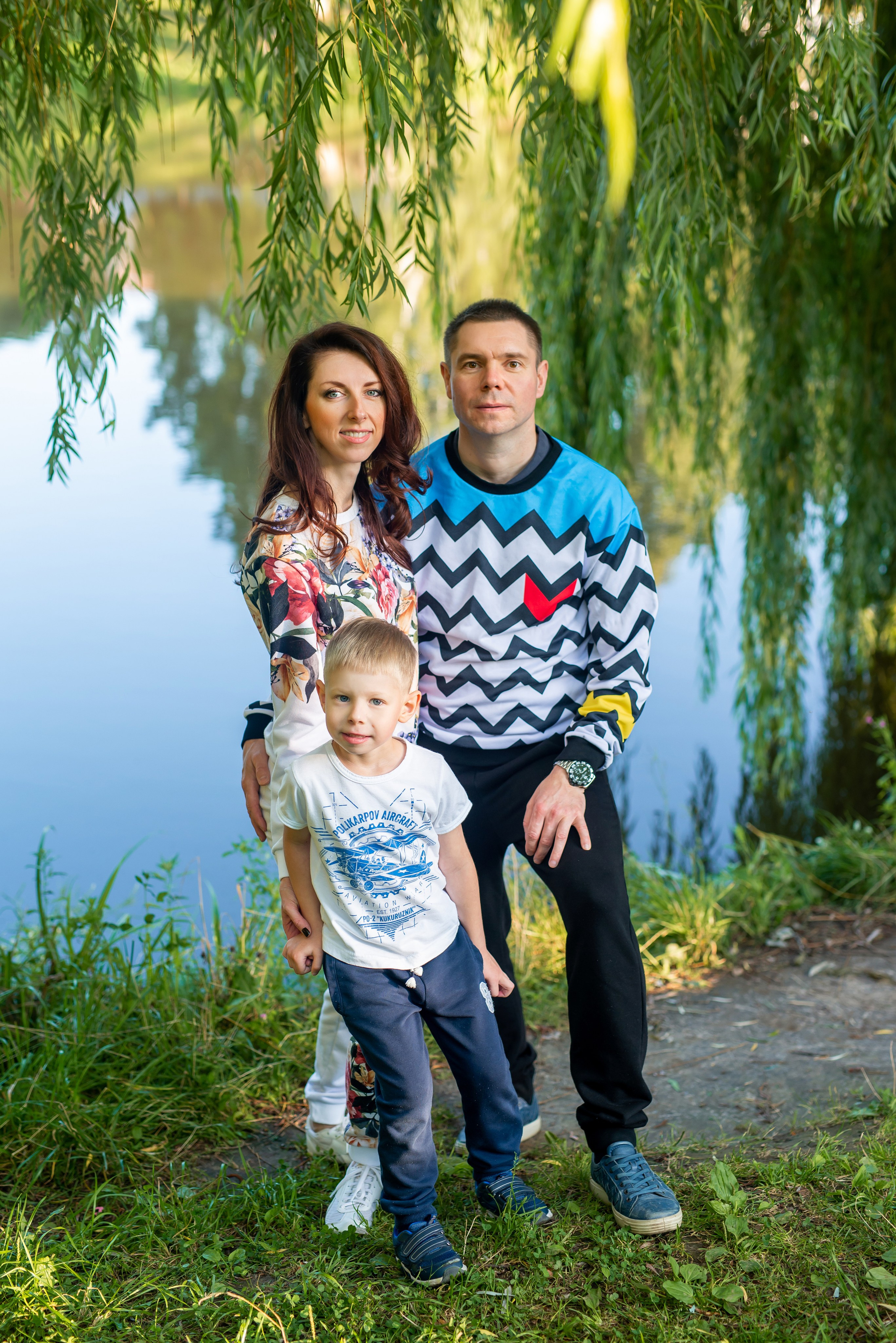 Алексей, Юля и маленький Ваня. Свадебный фотограф в Рязани Вагнер Владимир