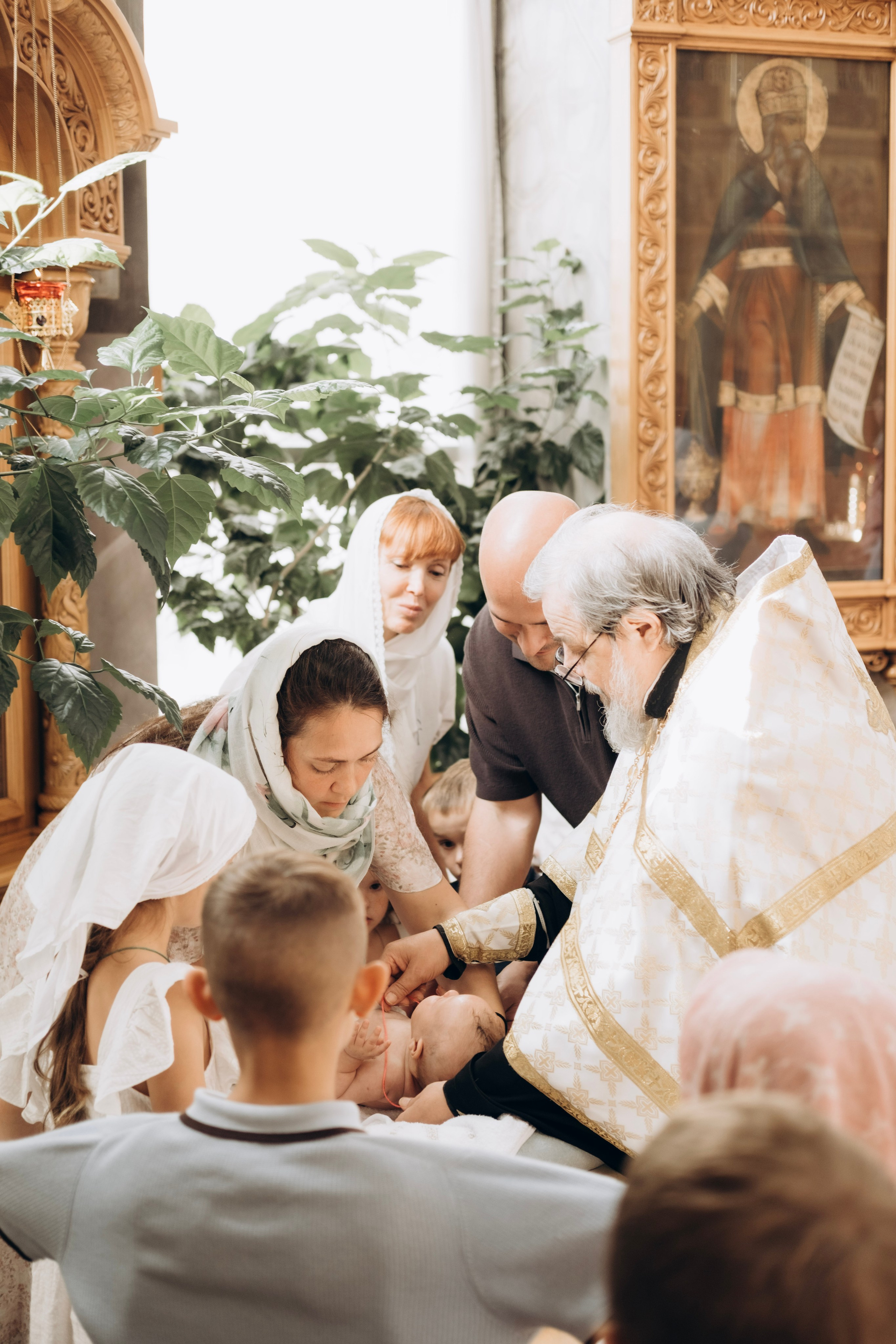 Таинство Крещения Есении. Главная