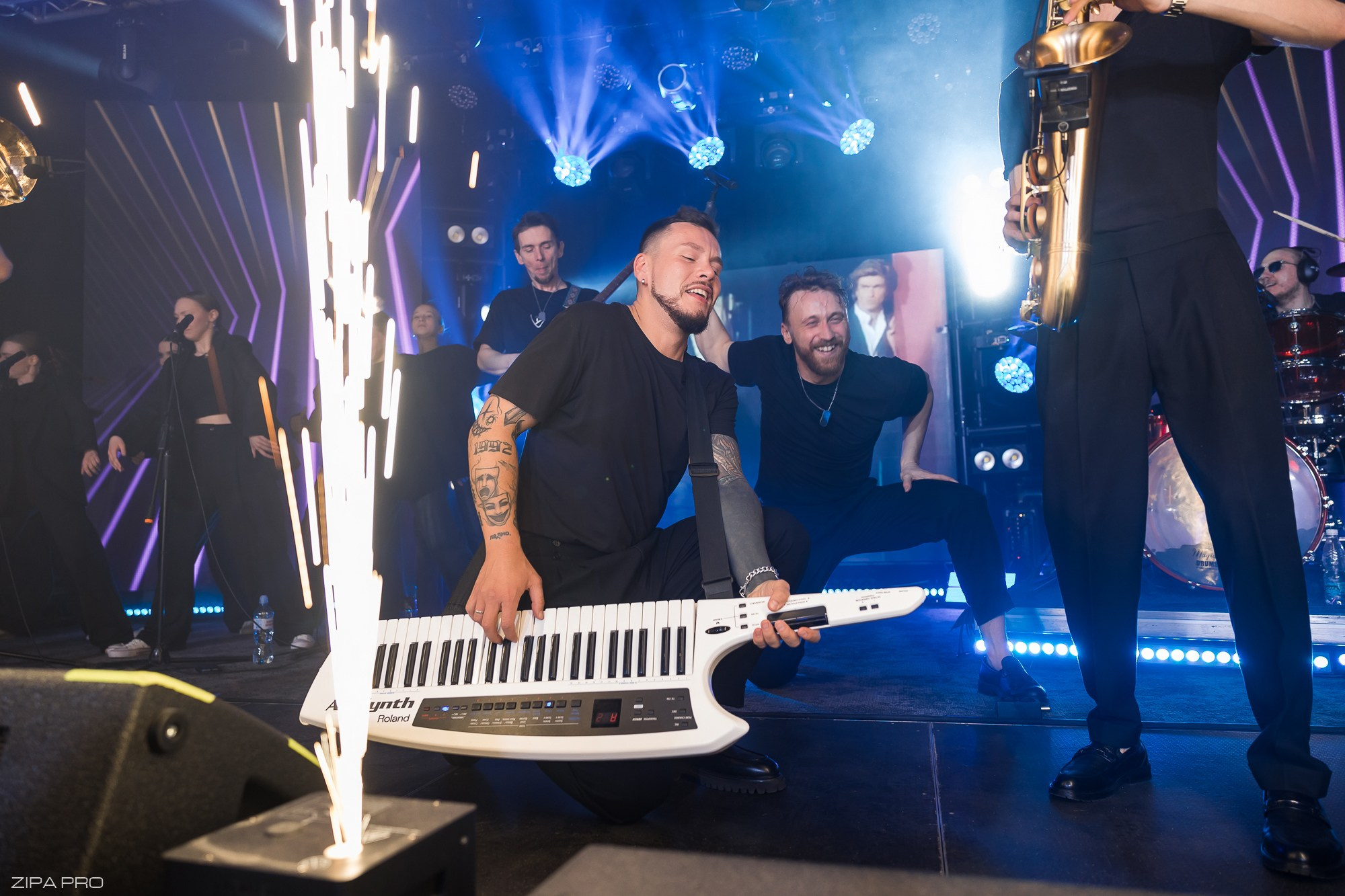 Сольный концерт кавер-группы «Балбесы». Фотограф Zipa Pro