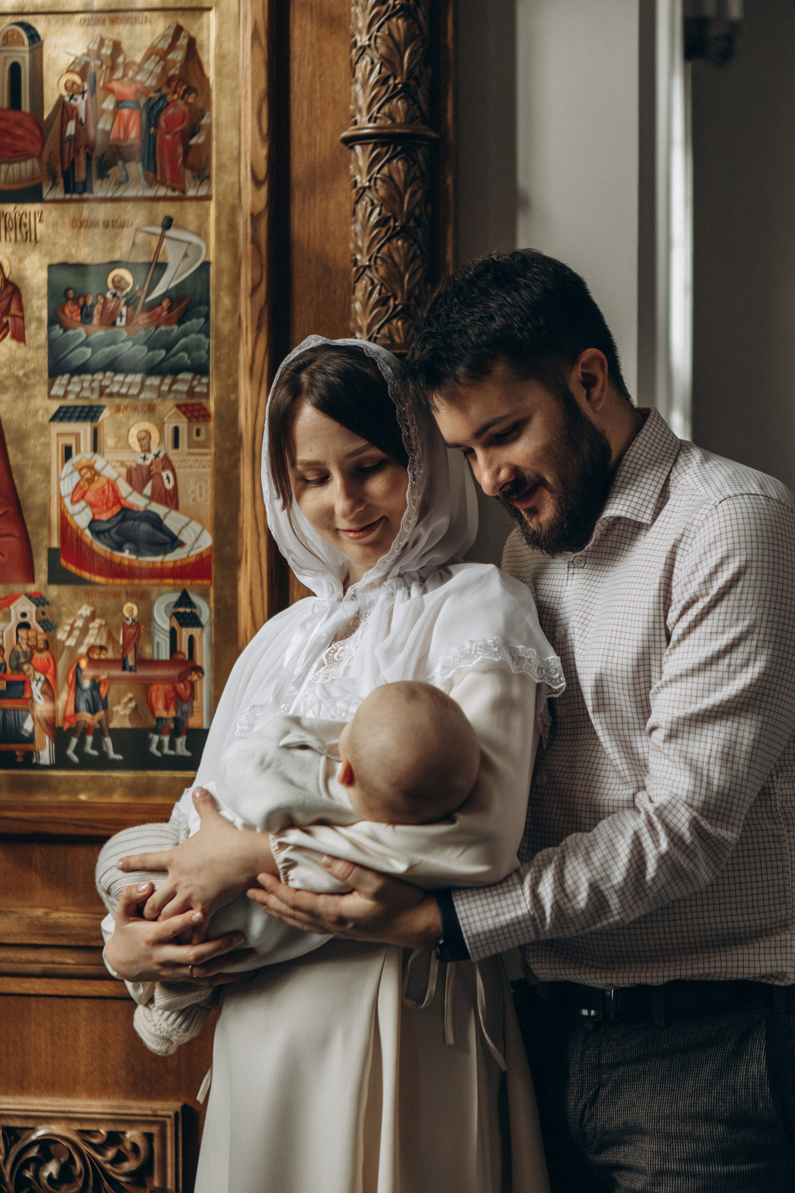 Крещение Дмитрия. Семейный фотограф в Краснодаре Виктория Кокоулина