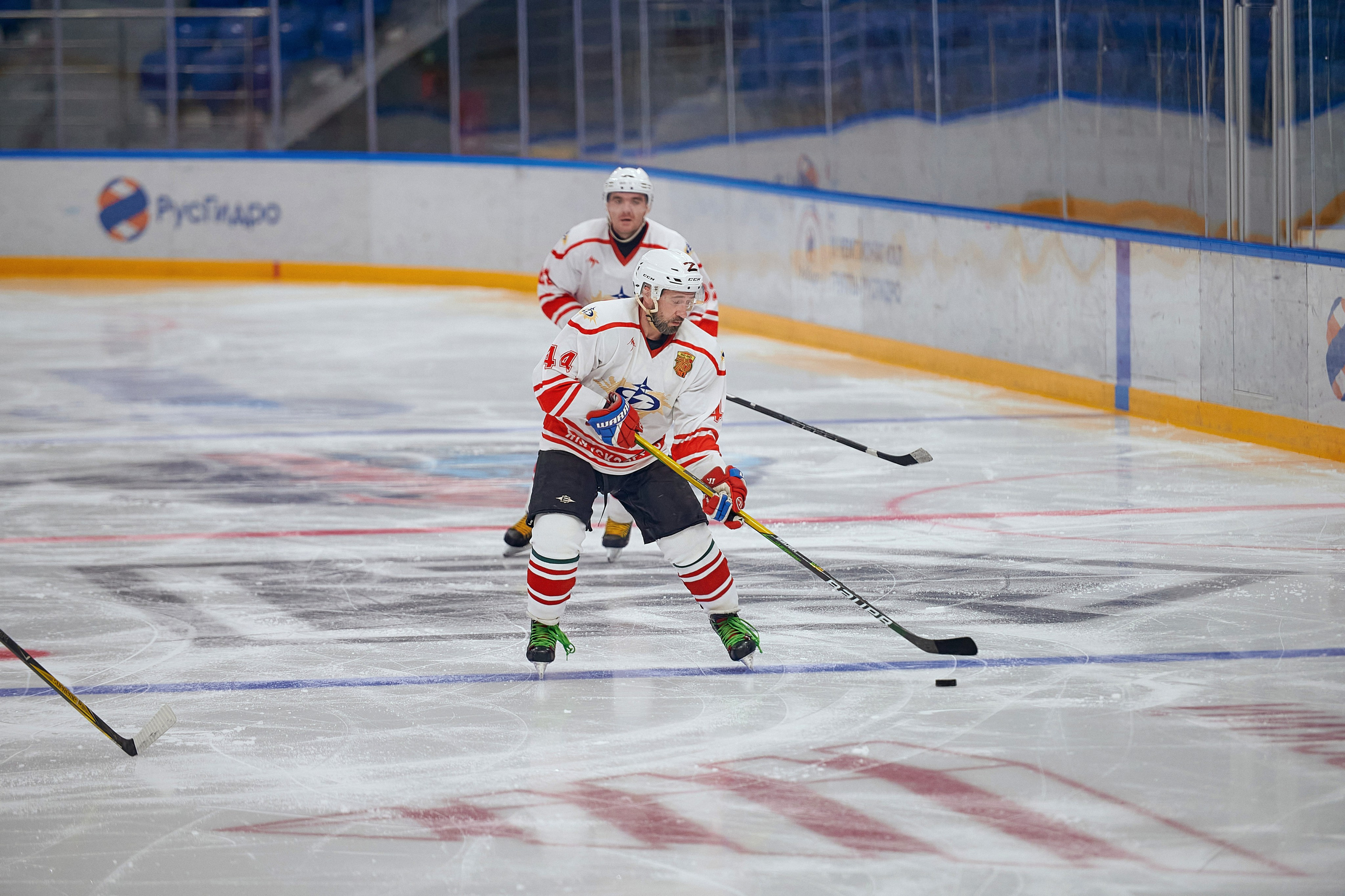 Портфолио репортажной фотосъёмки: Кристалл арена — Хоккей — РусГидро. Фотограф Яковлев Роман — Красноярск