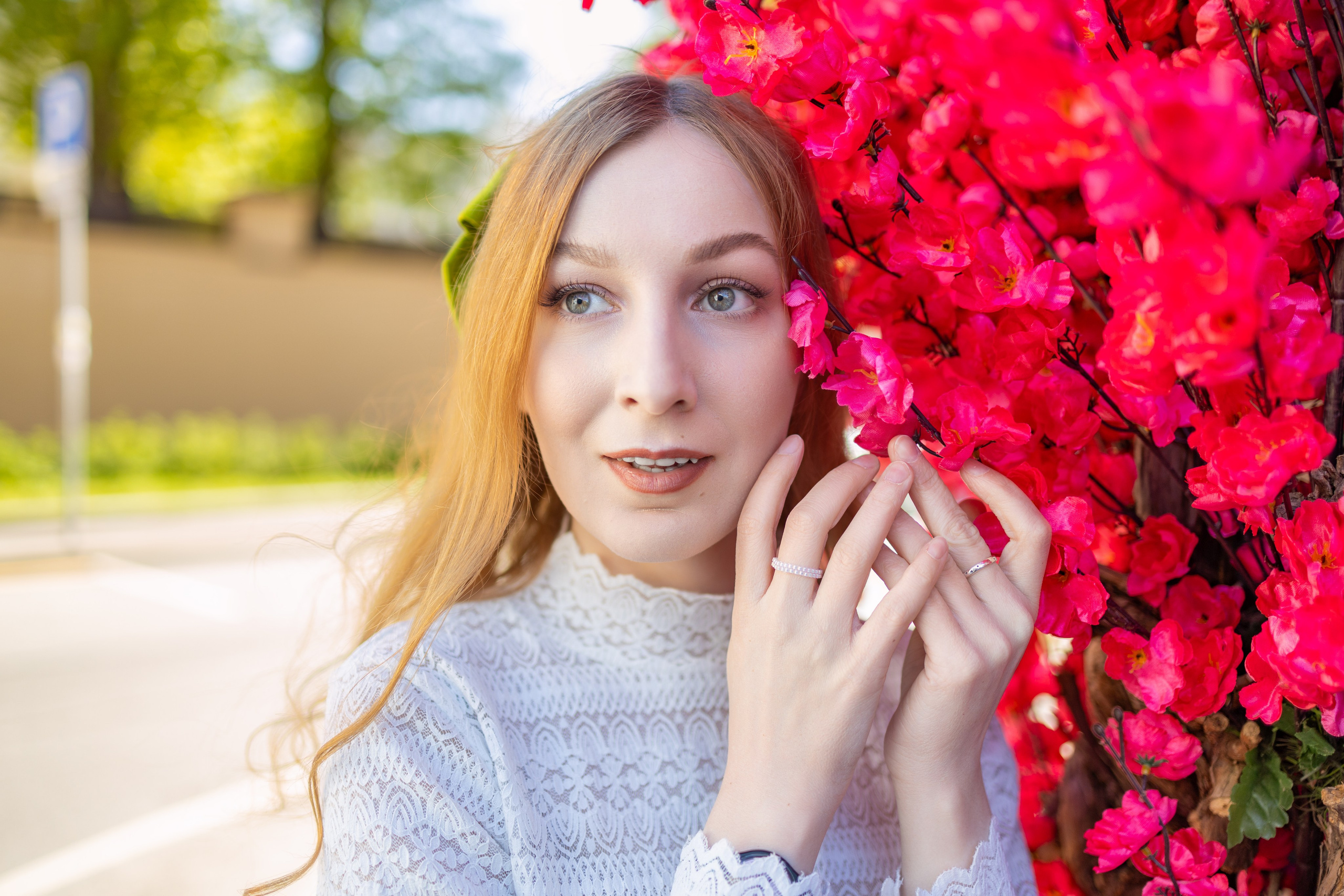 Весенняя прогулка с Еленой по Патриаршим. Репортажный, семейный и студийный фотограф в Москве Демин Алексей