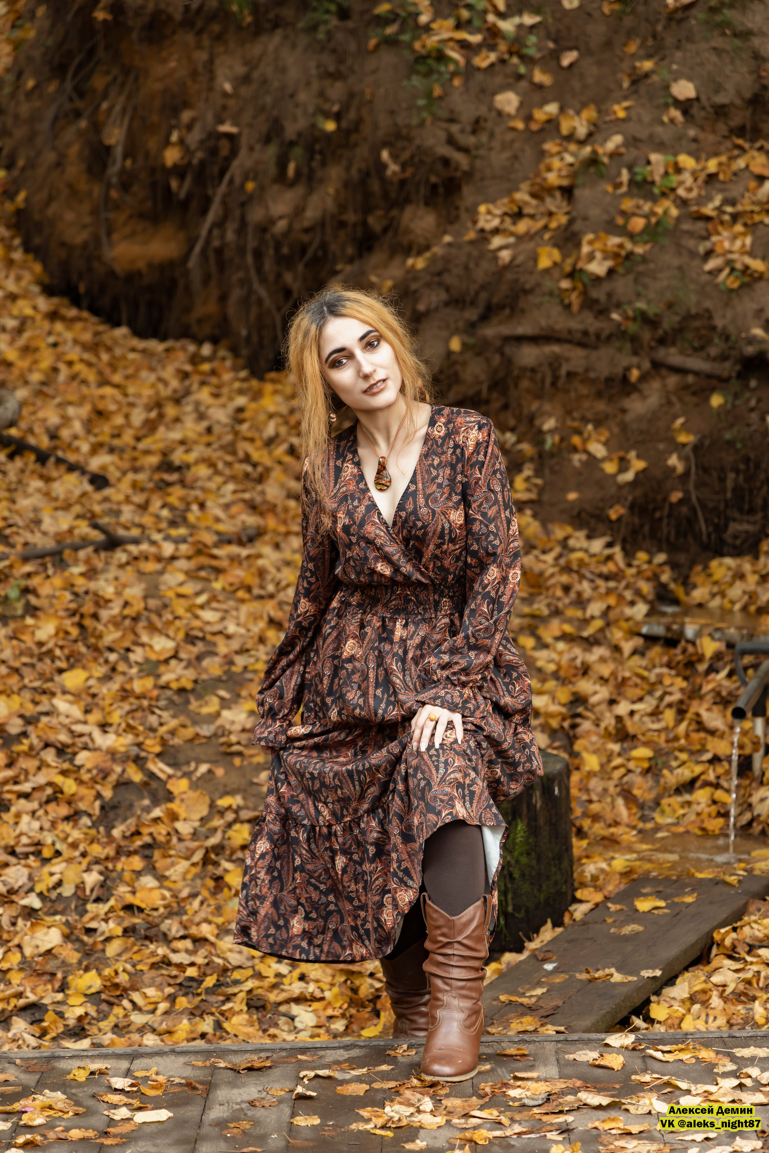 Яна. Фотосессия в Покровское-Стрешнево. Репортажный, семейный и студийный фотограф в Москве Демин Алексей