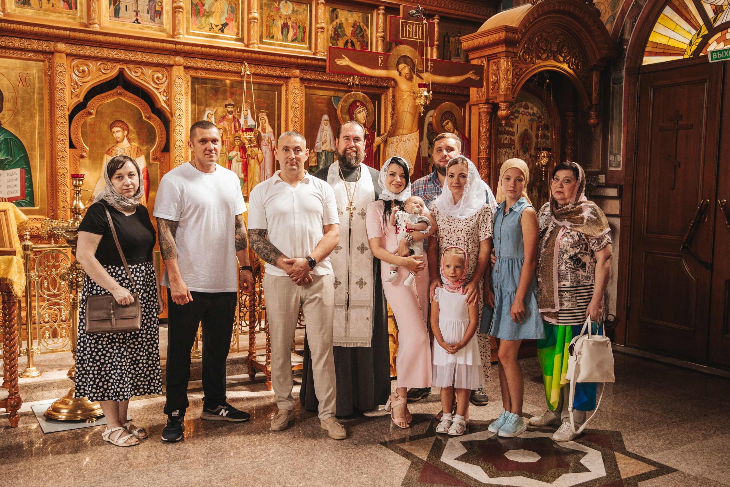 Таинство крещения Мирона. Фото о ВАЖНОМ