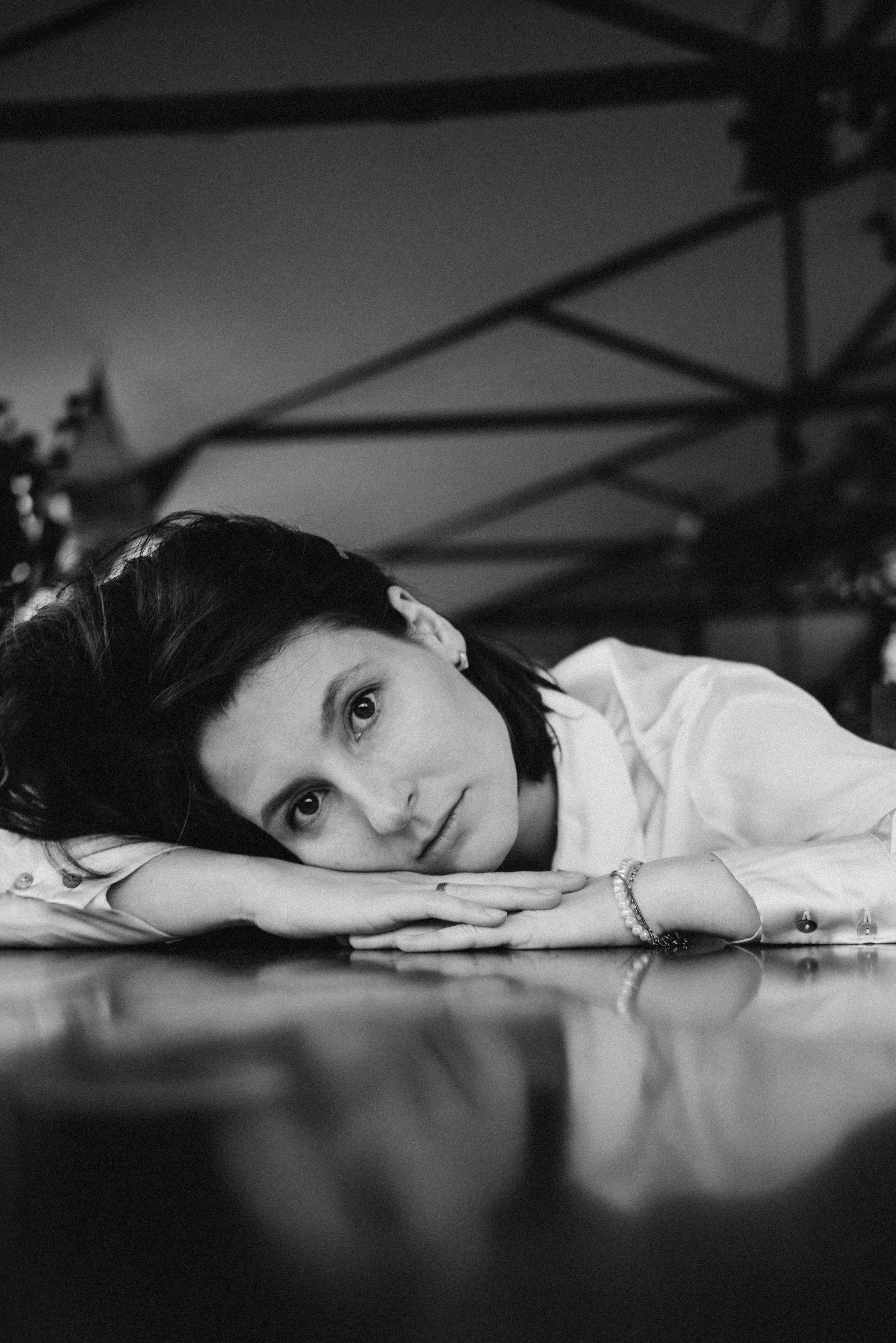 Портретная фотосессия на ферме с лошадьми. Портретный и свадебный фотограф в Тбилиси • xeniqo