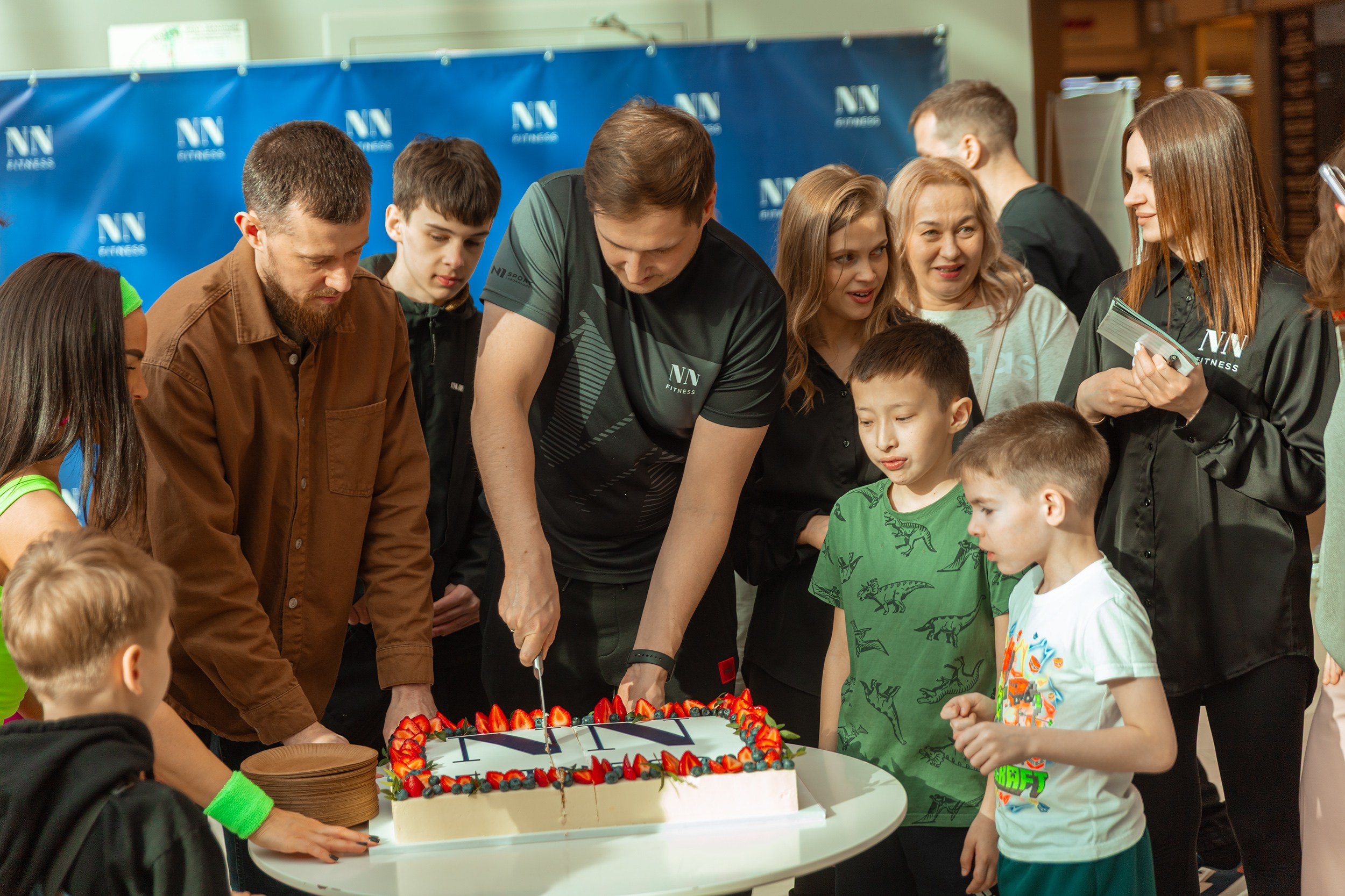 День рождения фитнес зала NN fitnes. Фотограф Тюмень