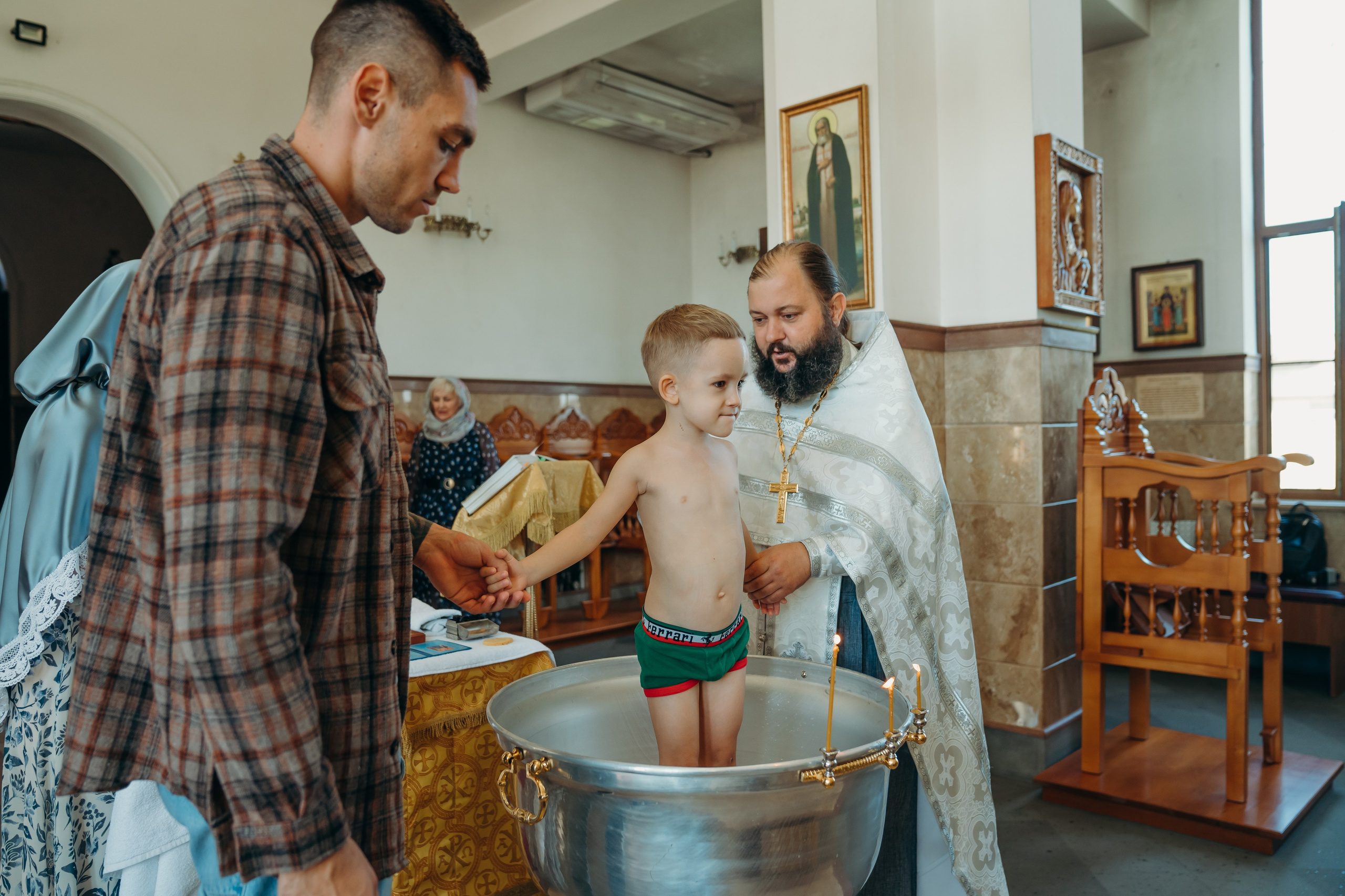 Крещение. Контентный и свадебный фотограф в Краснодаре и Сочи Елена Плотникова