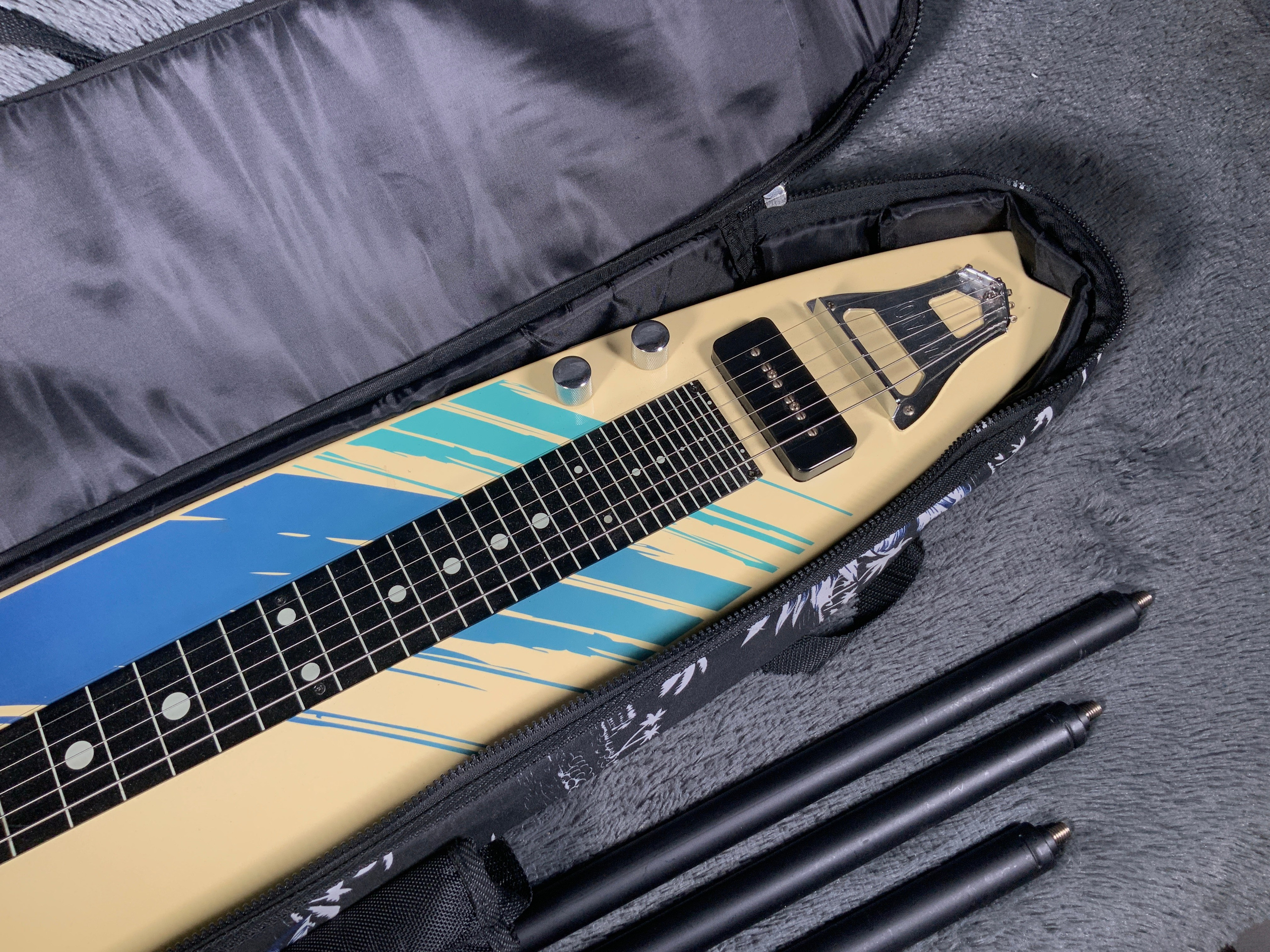 Mahalo Surfboard Lap Steel Guitar