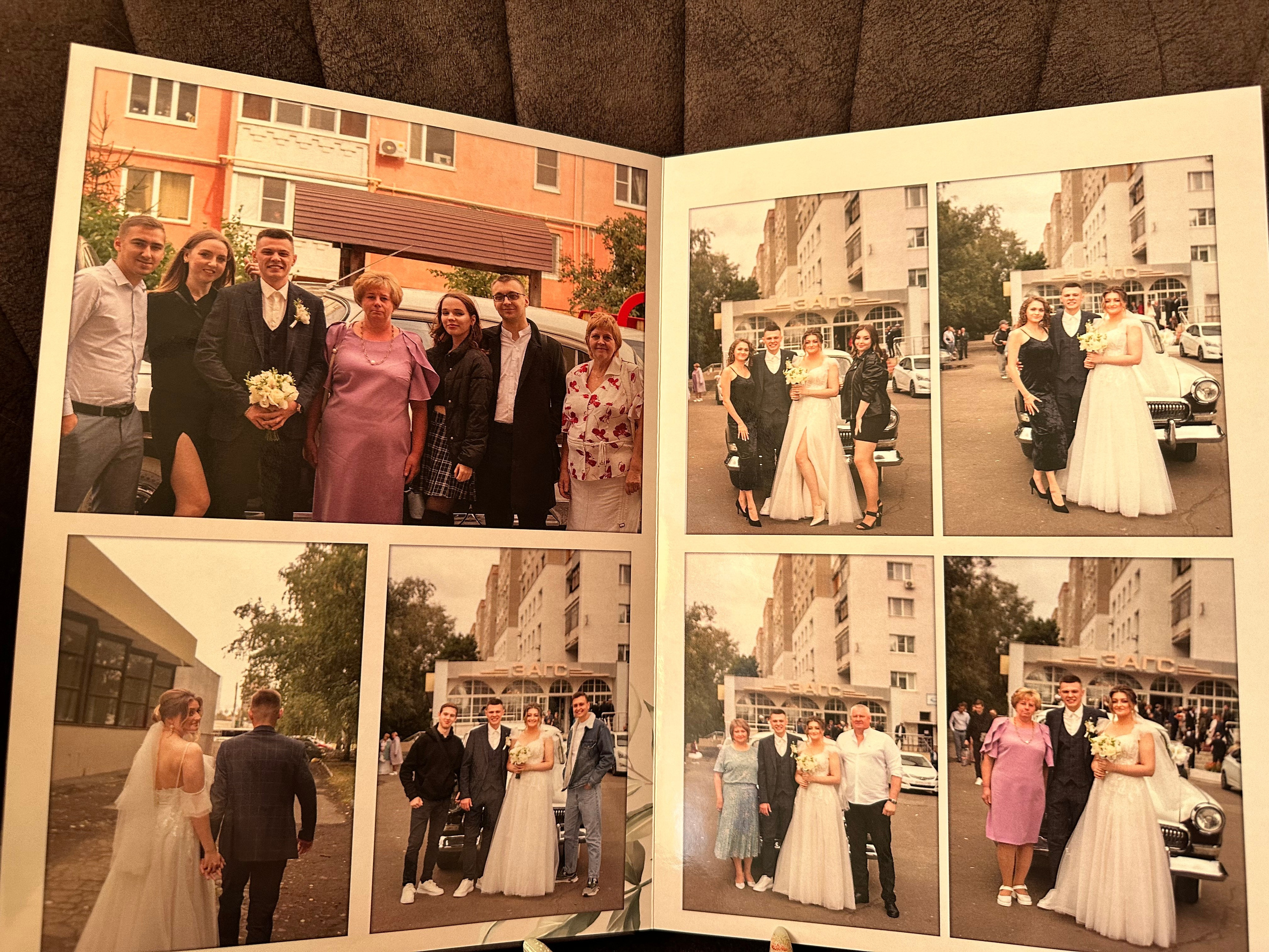 Свадебная книга 21*30. Фотограф г. Пенза — Светлана Зойкина