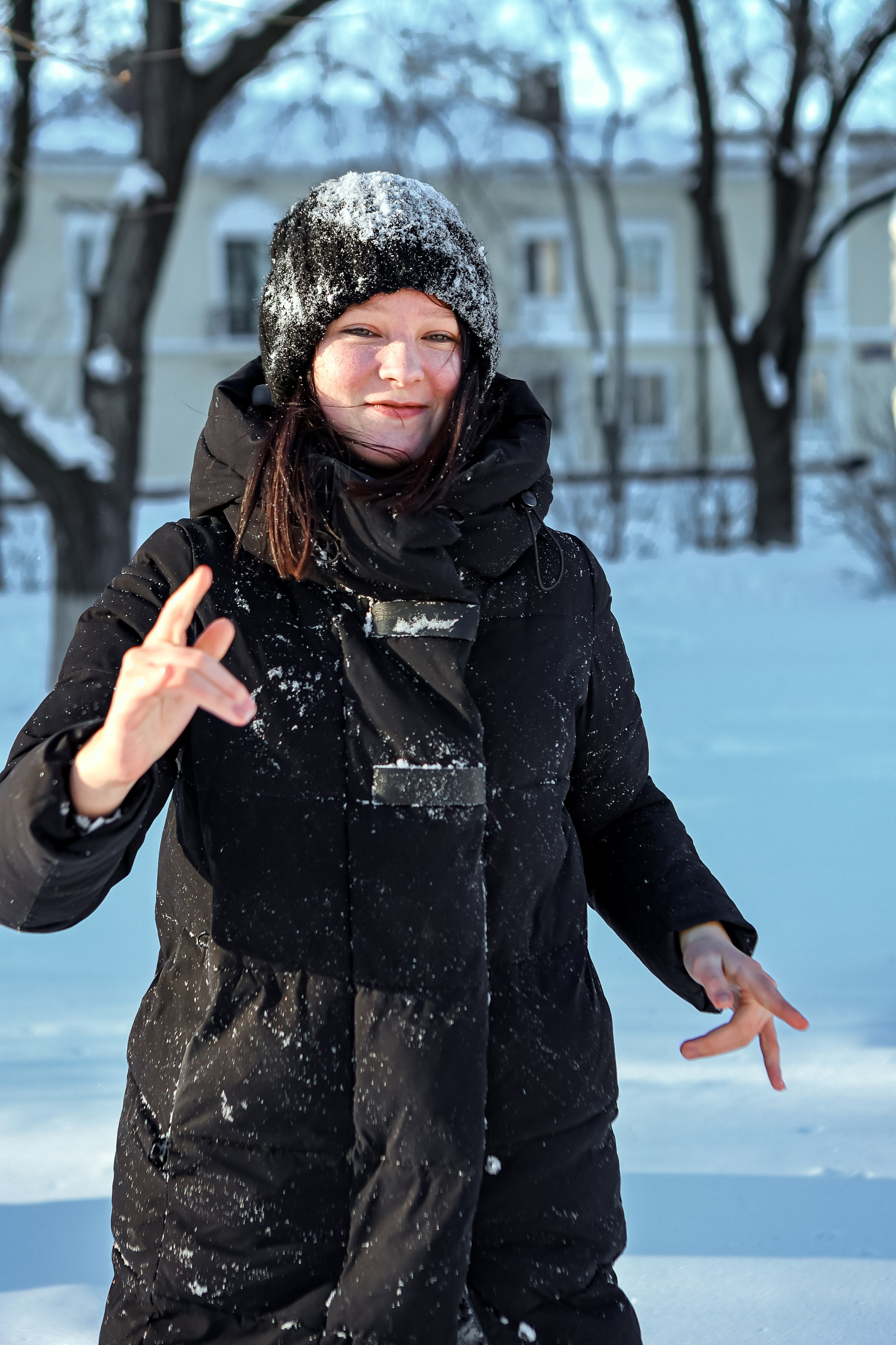 Ноябрь–декабрь 2024 (прогулка в снегу). Фотограф Евгения Лондкевич