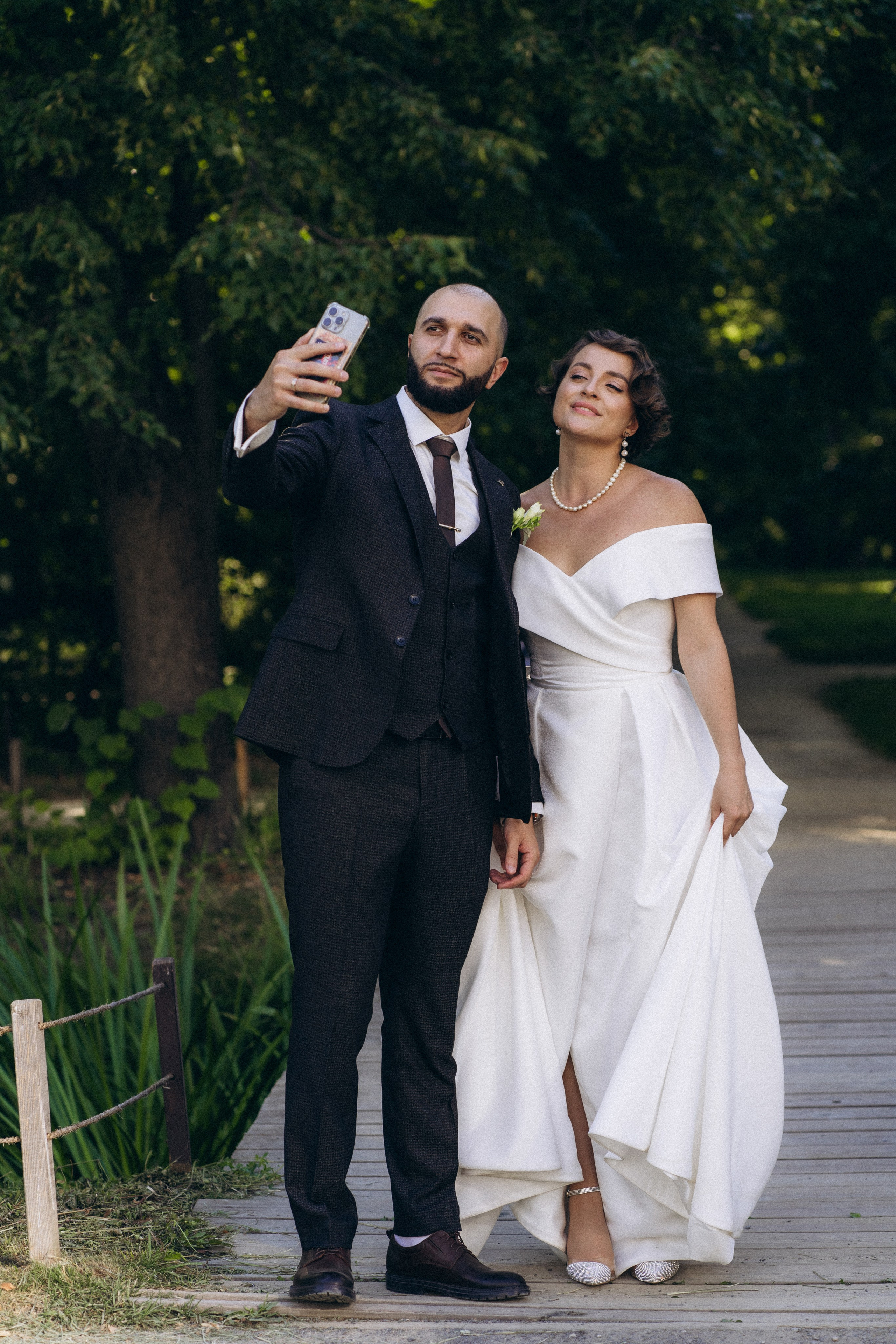 Свадебная фотосессия в Москве. Свадебный фотограф в Москве Анна Полушина