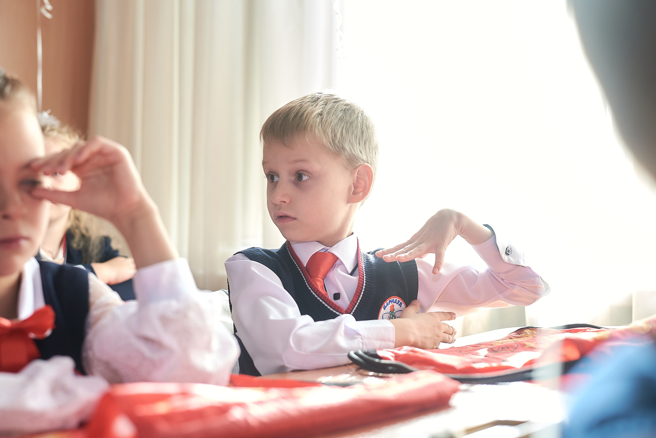 Первый класс. Фотограф Елена Дука. Контент съемка. Семейная фотография