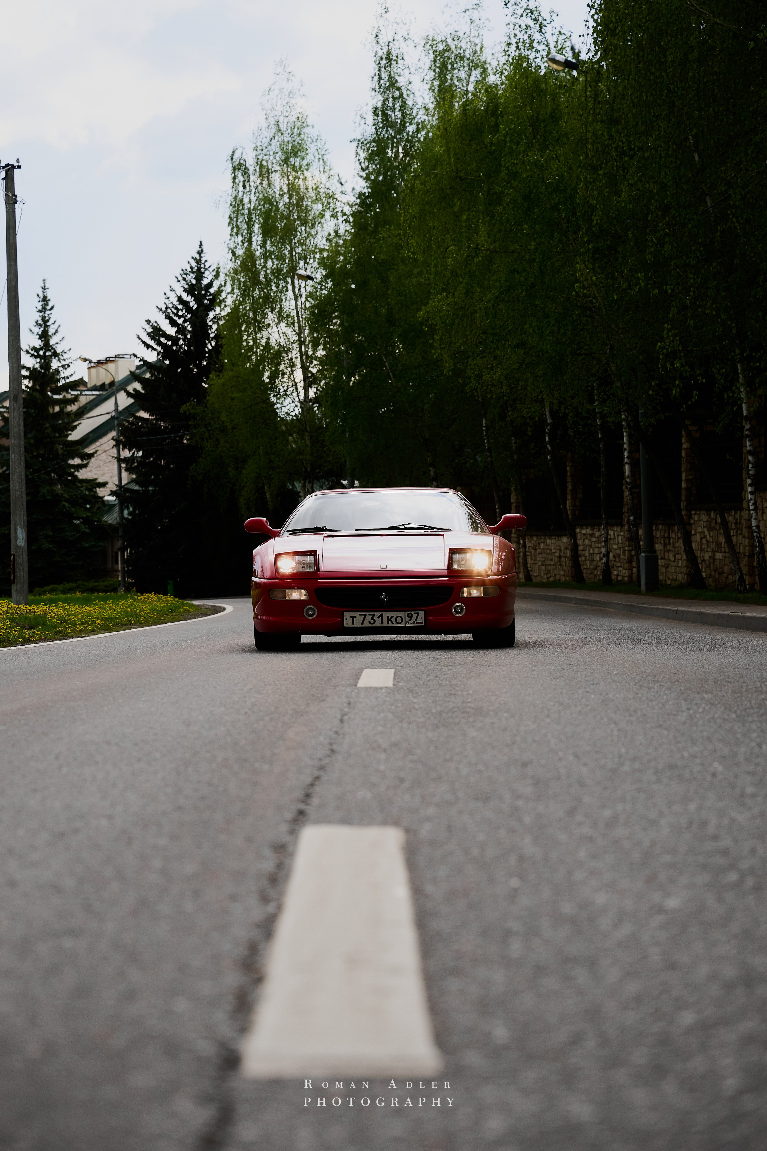 Ferrari 355 GTS. Фотограф Роман Адлер