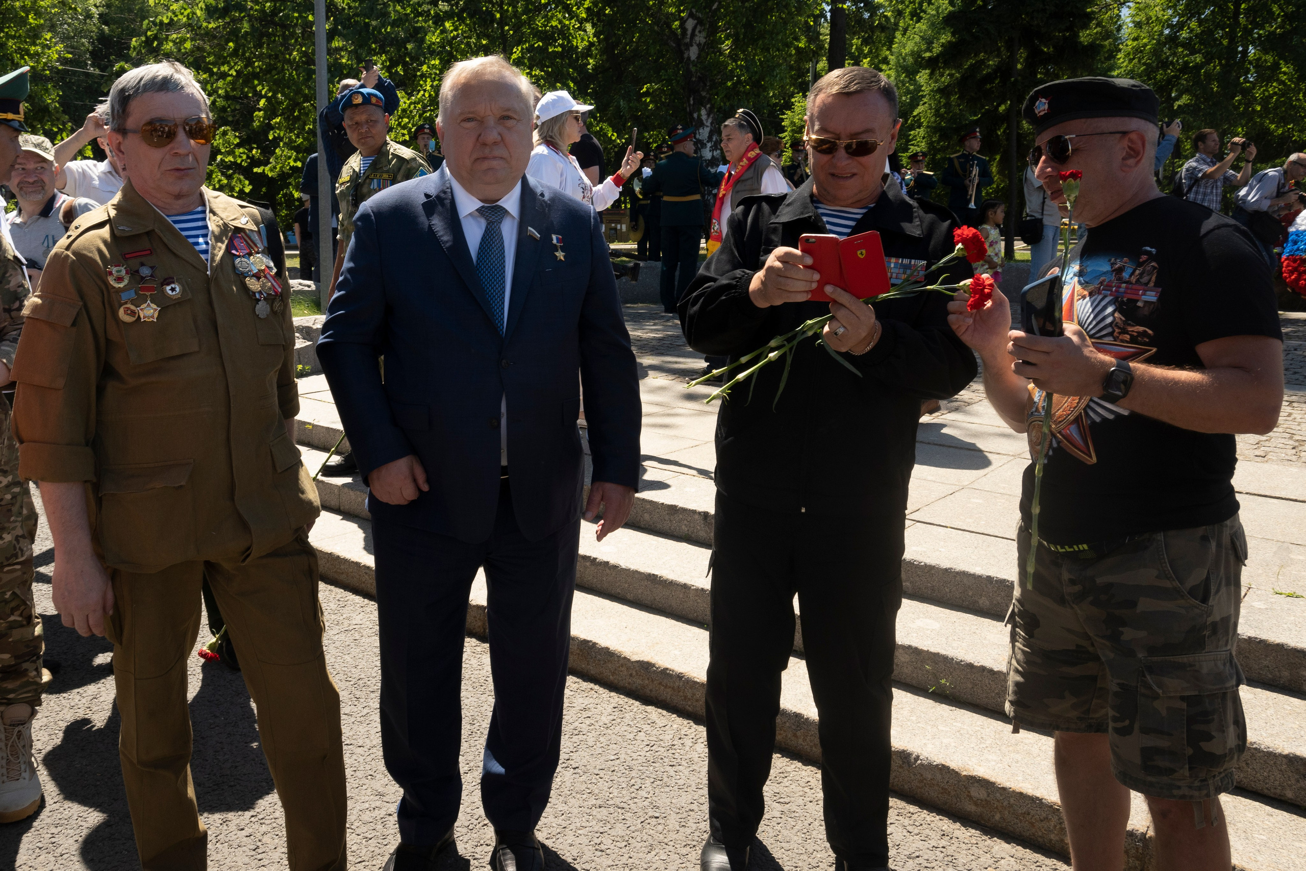 День ветеранов боевых действий 2022. Фотограф Роман Адлер