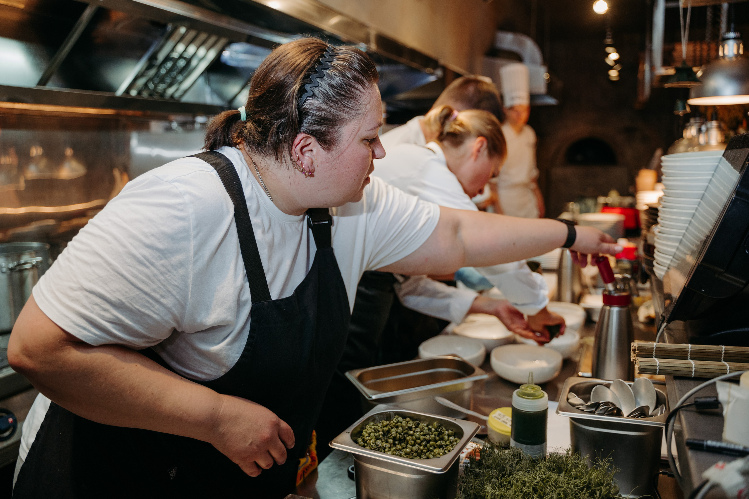 Открытый ужин с Mishlen Шеф Поварами. Репортажный и свадебный фотограф в Москве Рая Небогатова