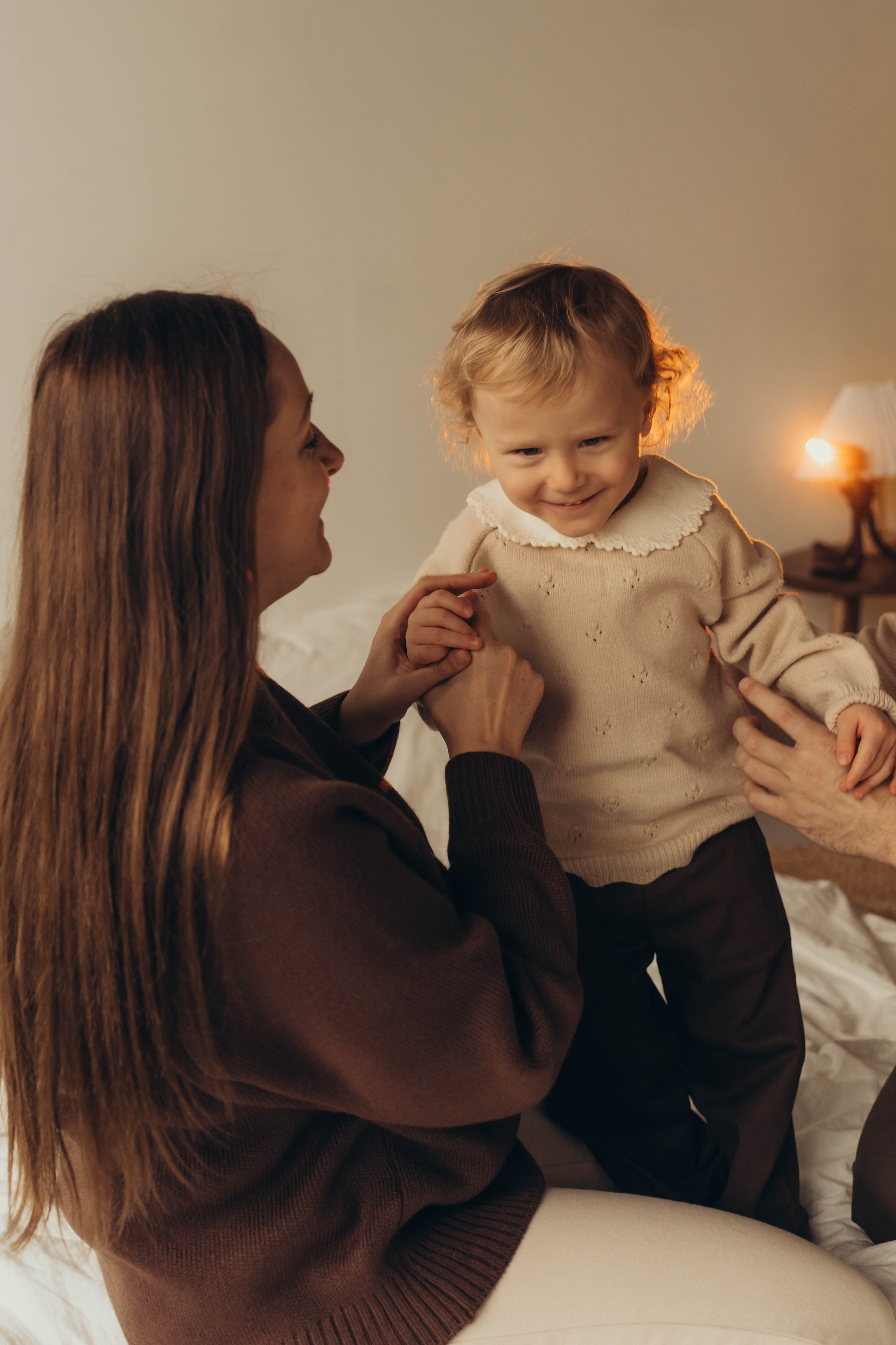 Екатерина, Николай и малышка Аня