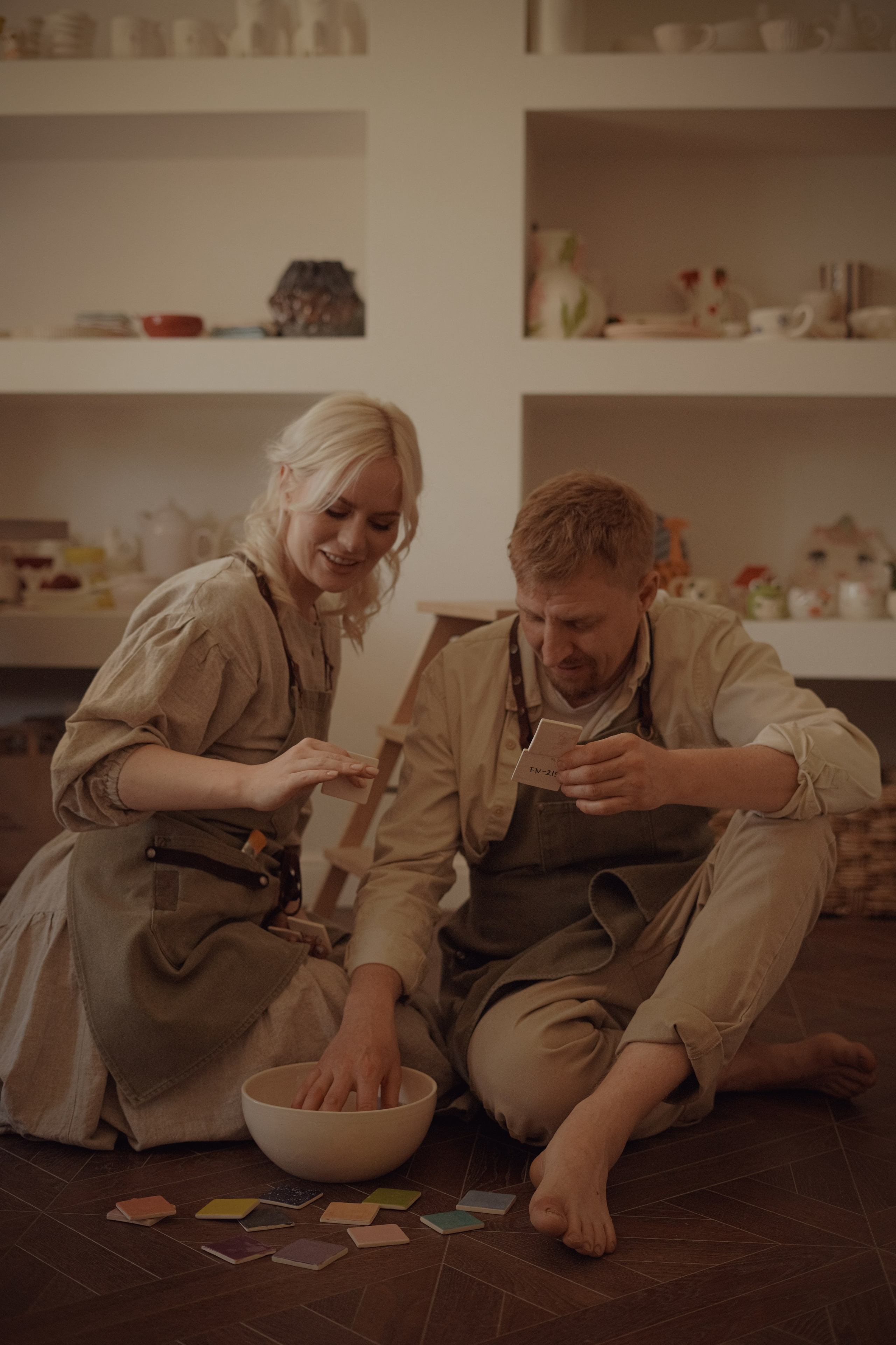 История в гончарной мастерской. Свадебный и семейный фотограф Афанасьева Анна в Кисловодске