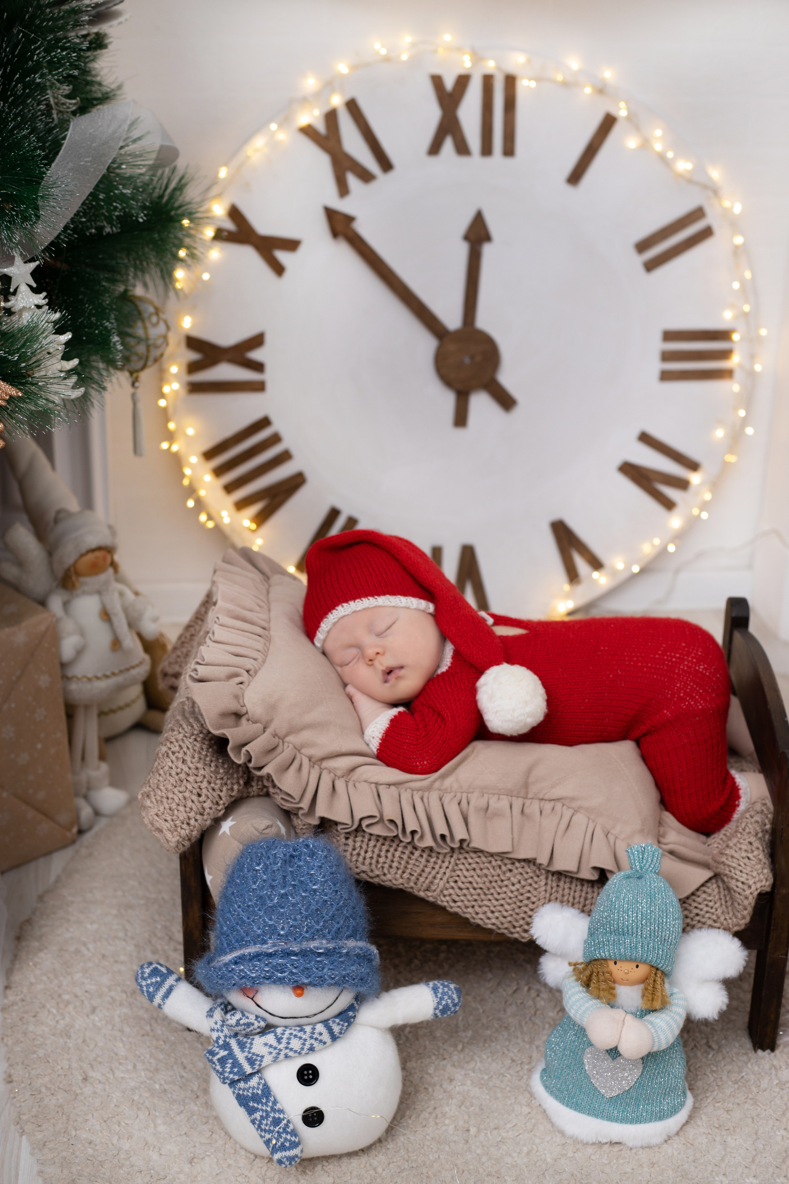 Первый Новый год. Фотограф новорожденных Химки, Красногорск, Мытищи и Москва Елена Третьяк