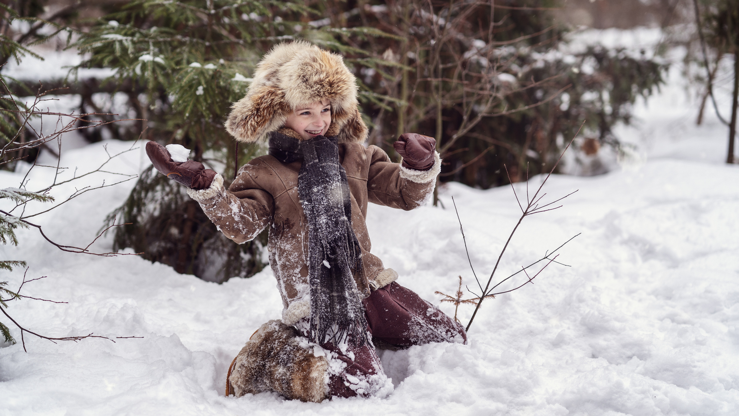 За ёлкой. Семейный фотограф Новая Рига (Звенигород, Истра) Евгения Литовченко