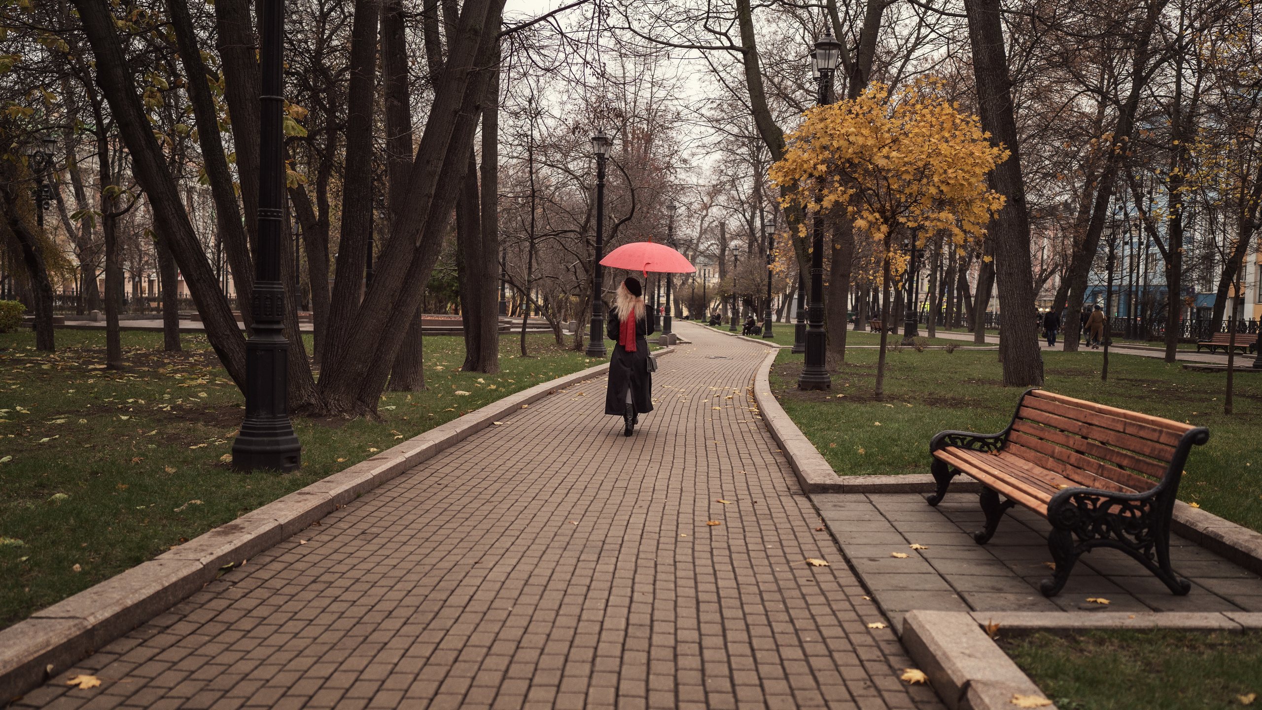 Под красным зонтиком. Семейный фотограф Новая Рига (Звенигород, Истра) Евгения Литовченко