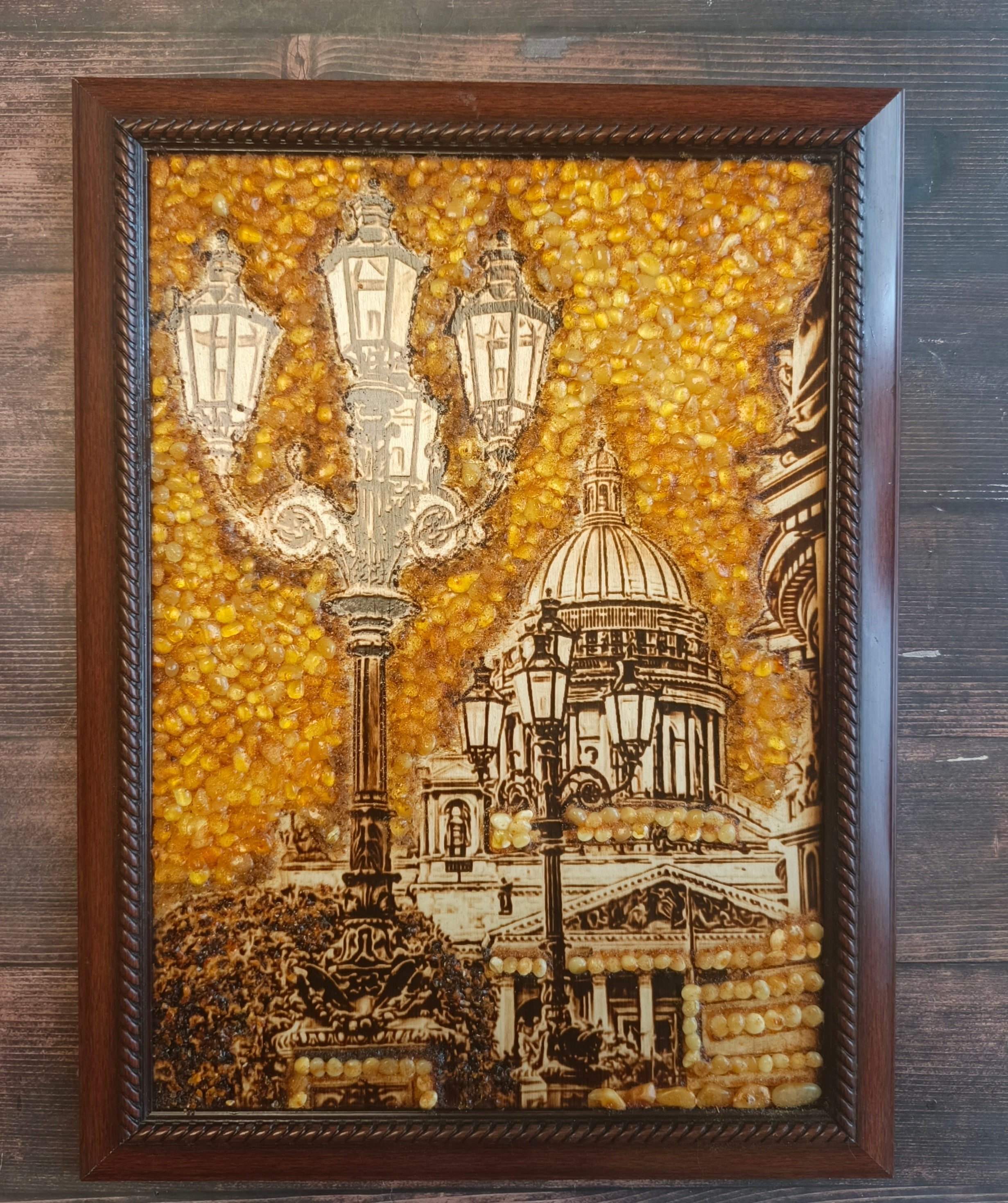 КАРТИНЫ С ЯНТАРЁМ. Выжигания картин и портретов по фото