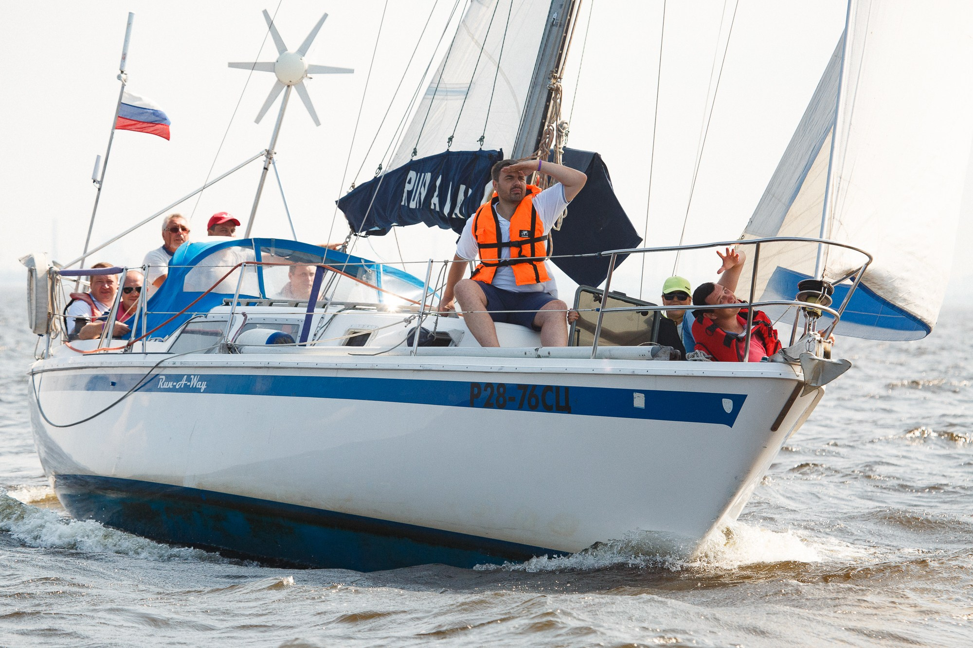 Парусная регата. Рабочая сторона — бизнес портрет и репортаж в Санкт-Петербурге