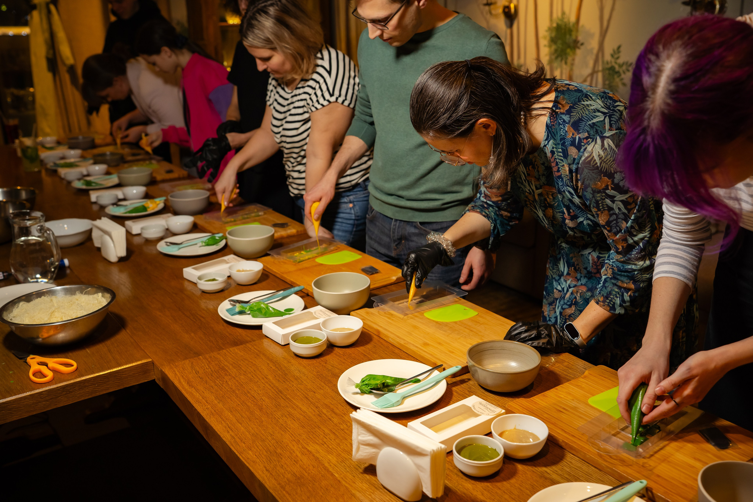 Мастер класс в ресторане «Плюшкин». Фотограф Александр Вишняков