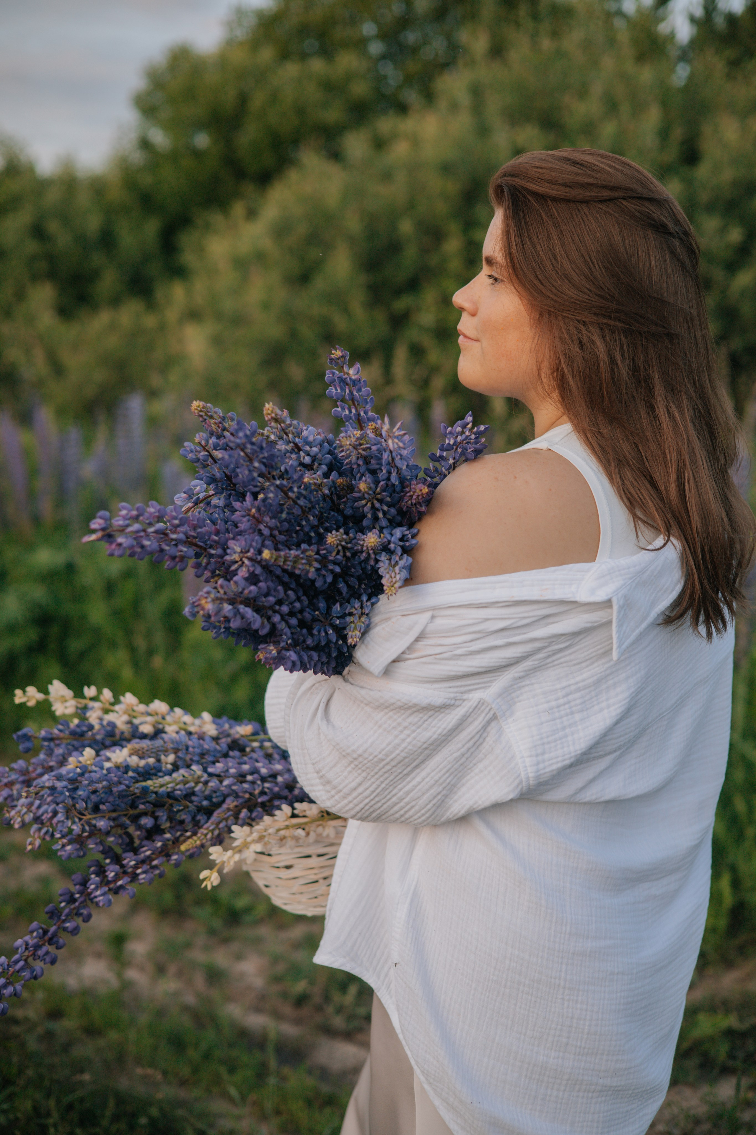 Фотосессия в люпинах. Семейные и индивидуальные съемки в Йошкар-Оле