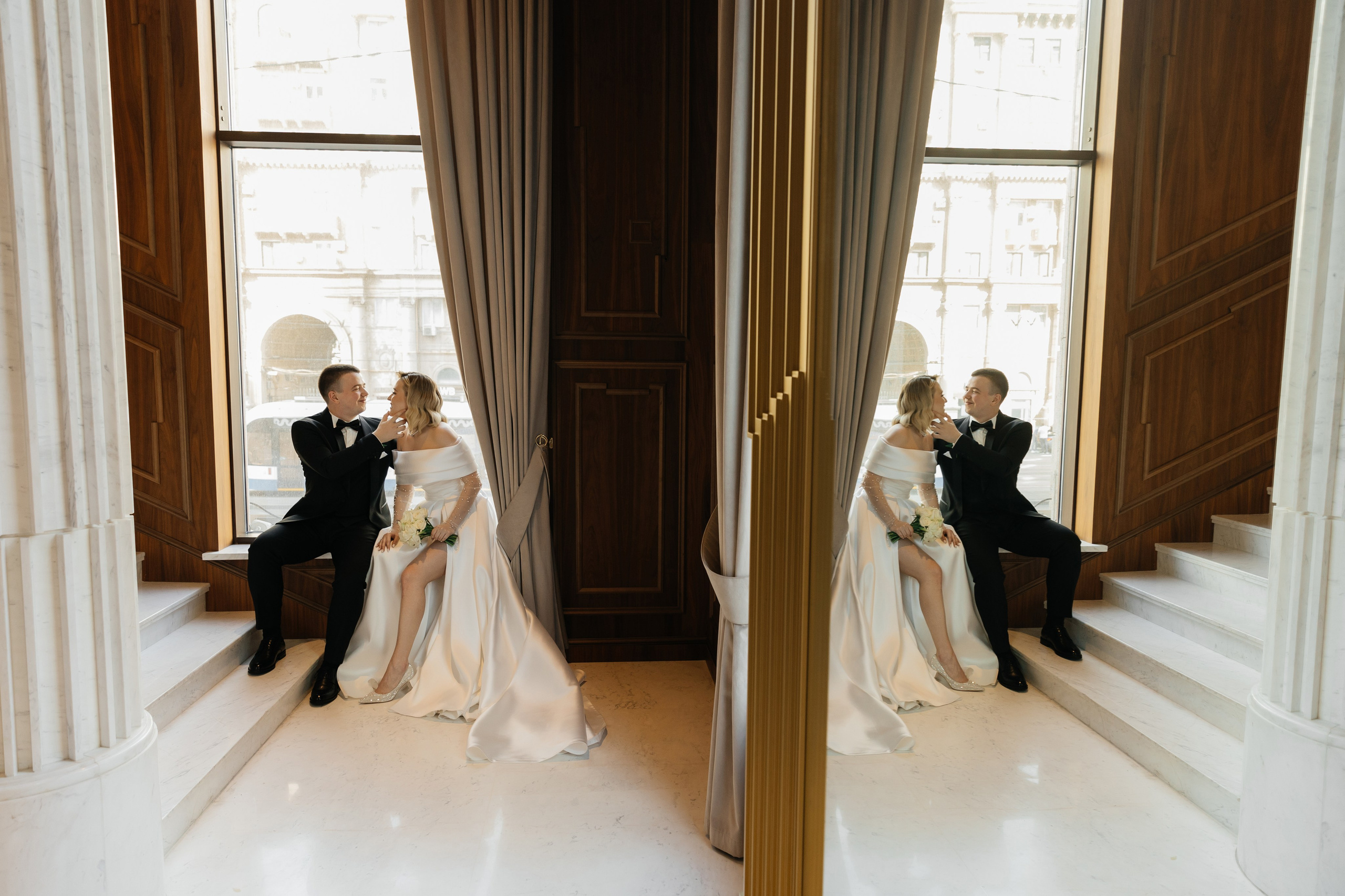 Ксения + Пётр. Свадебный фотограф в Москве и МО Анна Чукова