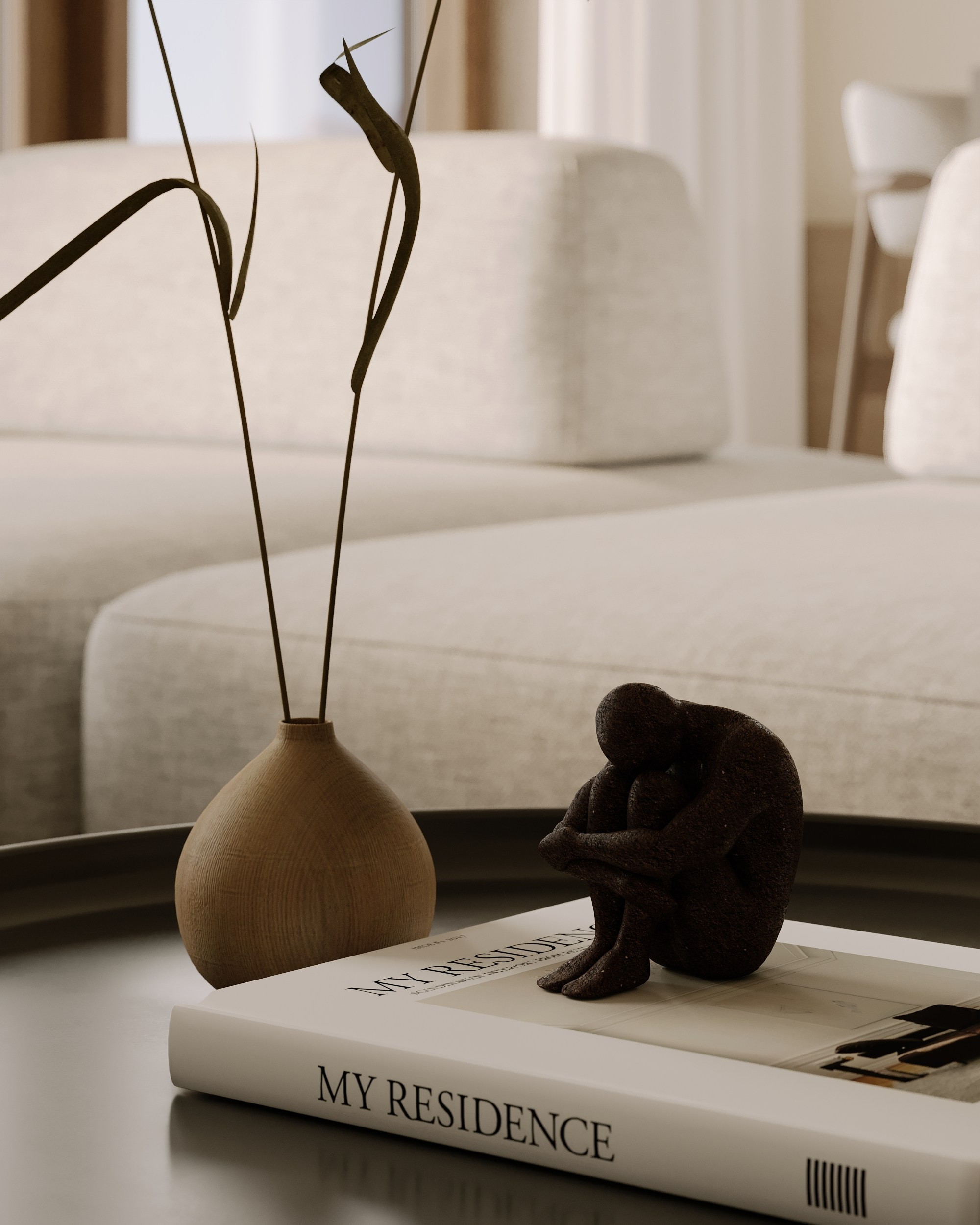 Japandi. 3D Визуализация интерьеров и архитектуры — Никита Афиногенов