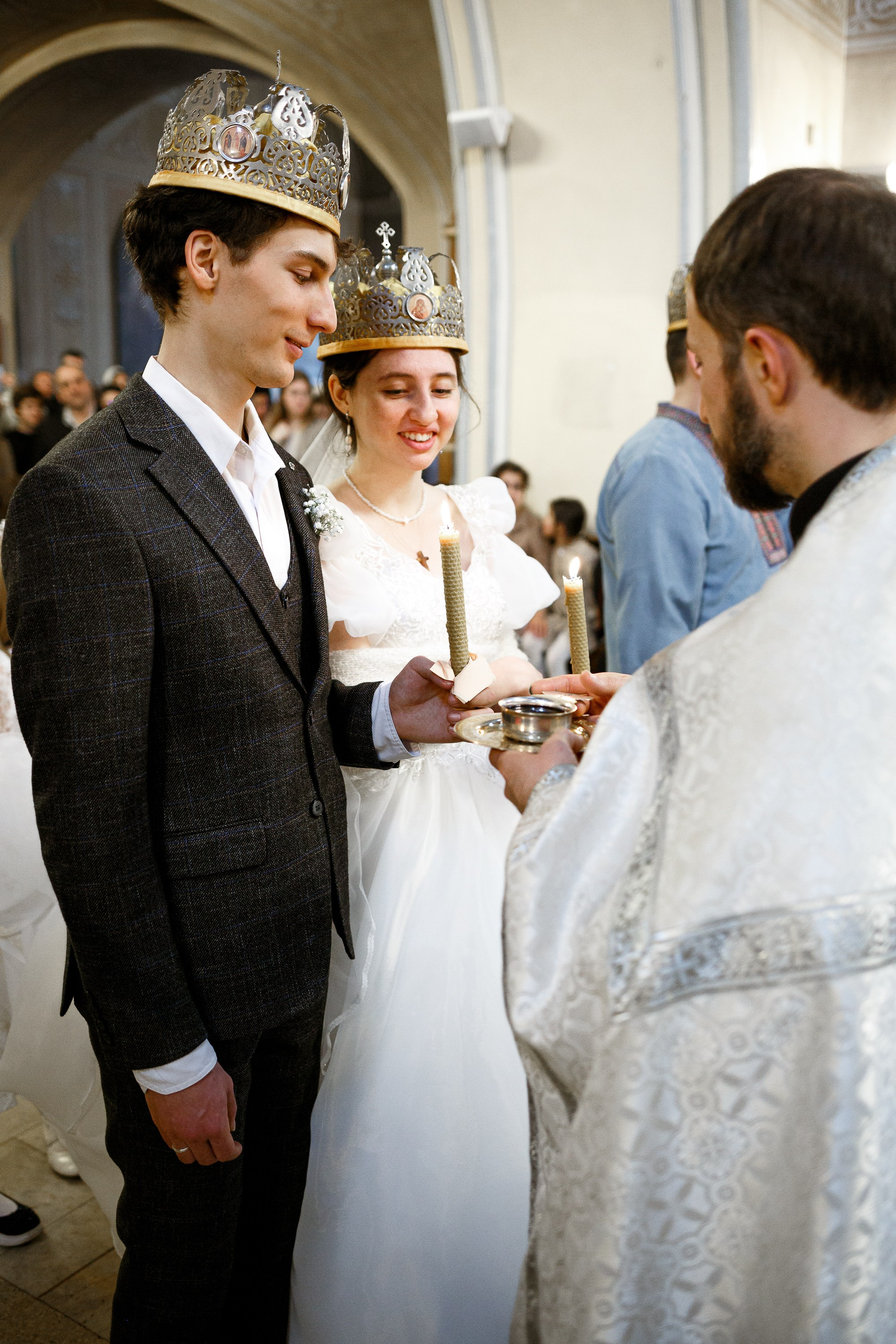 Венчание в храме Космы и Дамиана в Шубине