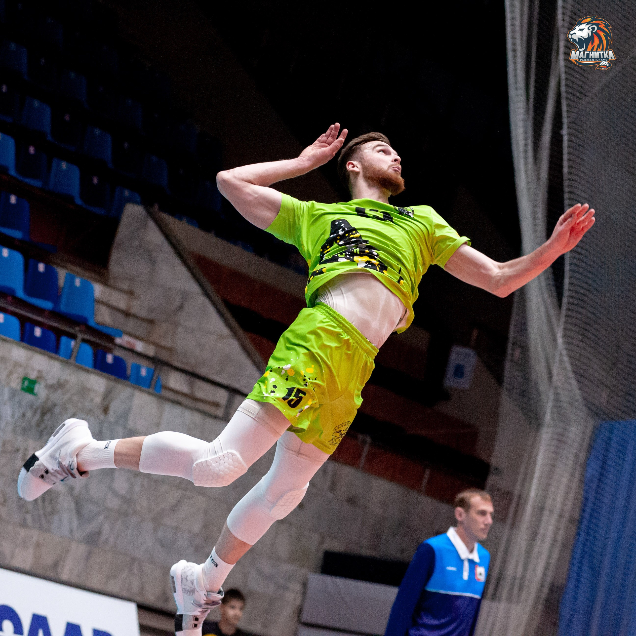 Чемпионат России по волейболу. Высшая лига А. Магнитка — Локомотив-Изумруд. Фотограф Магнитогорск Данил Семенов