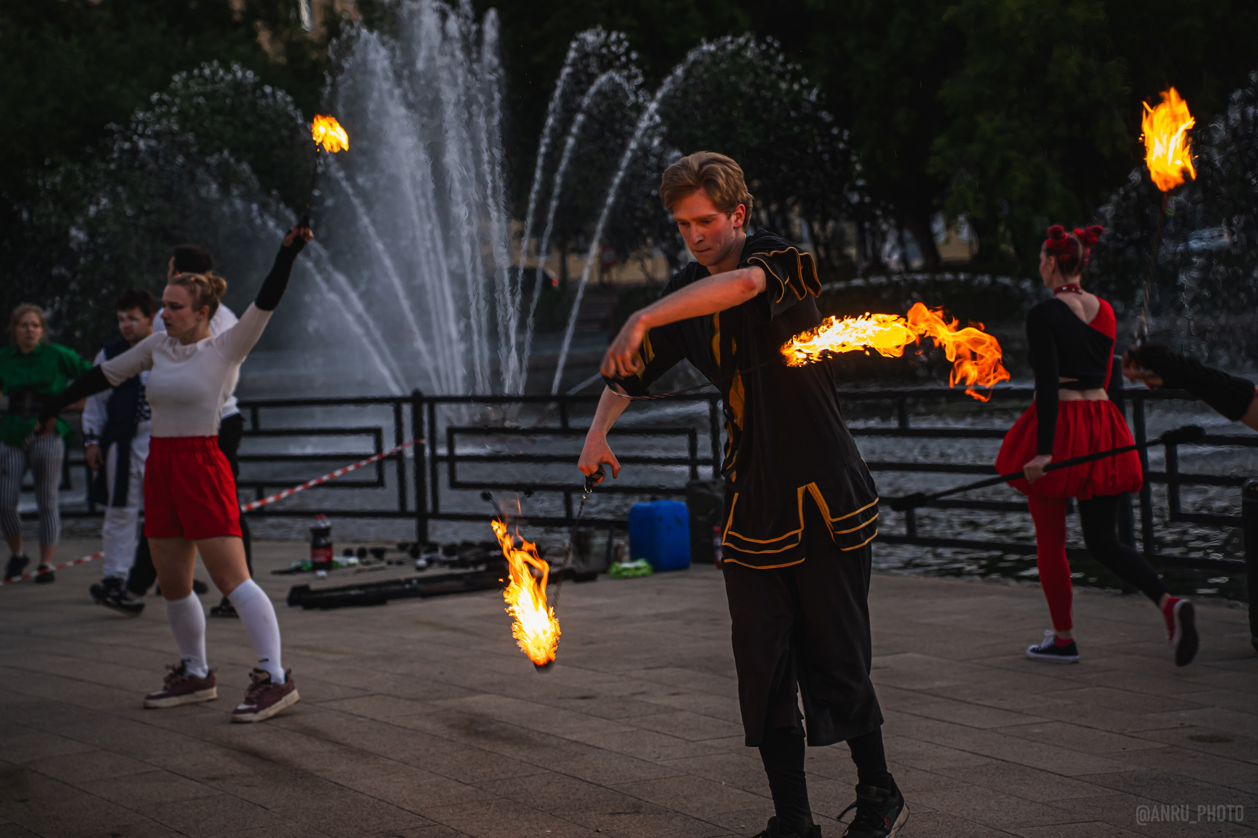 «FIRE FAMILY» Фаершоу. Репортажный фотограф Анастасия Рубцова