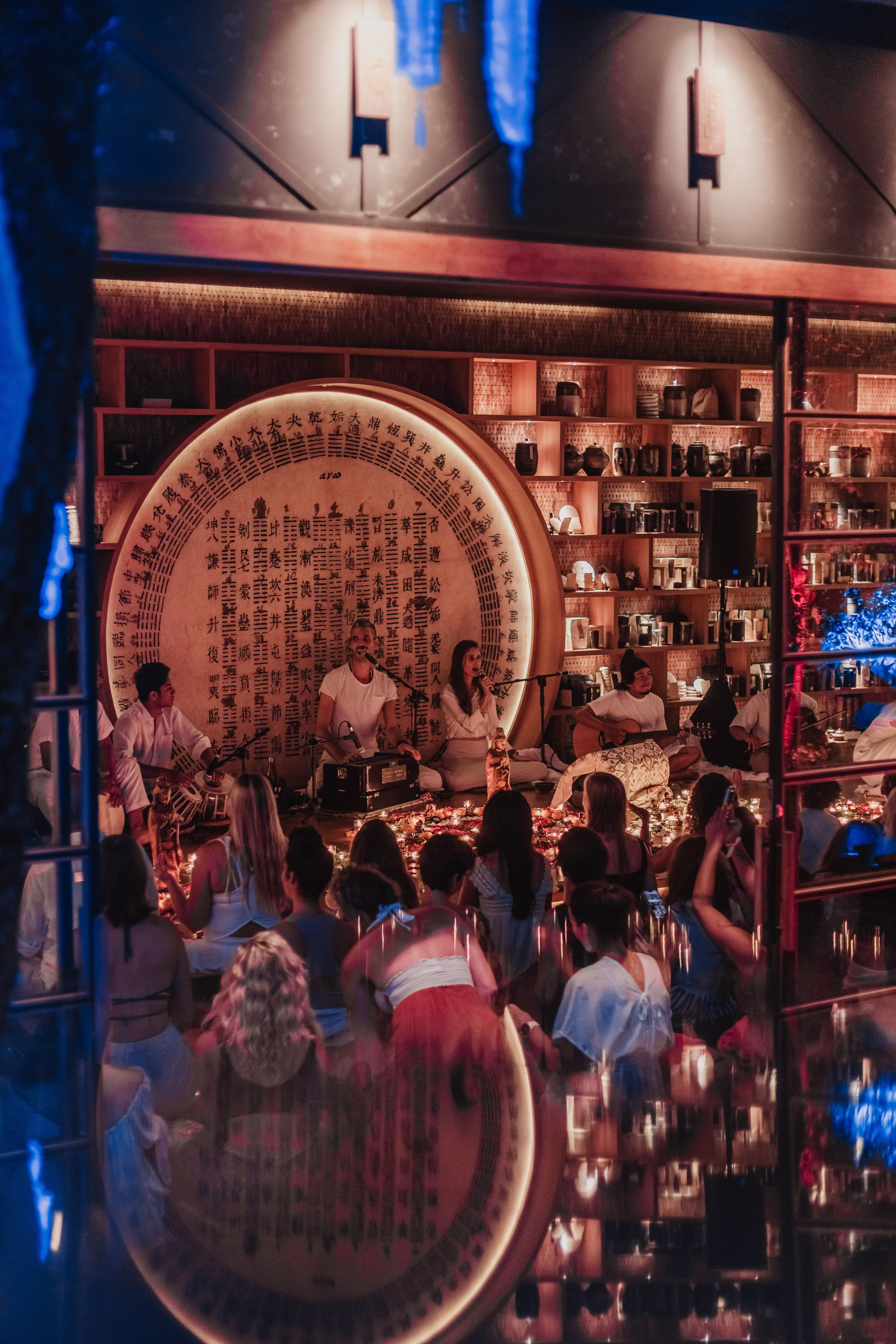 Navaratri w Bhakti Bliss at Dragon tea temple. Мариам Багдасарян