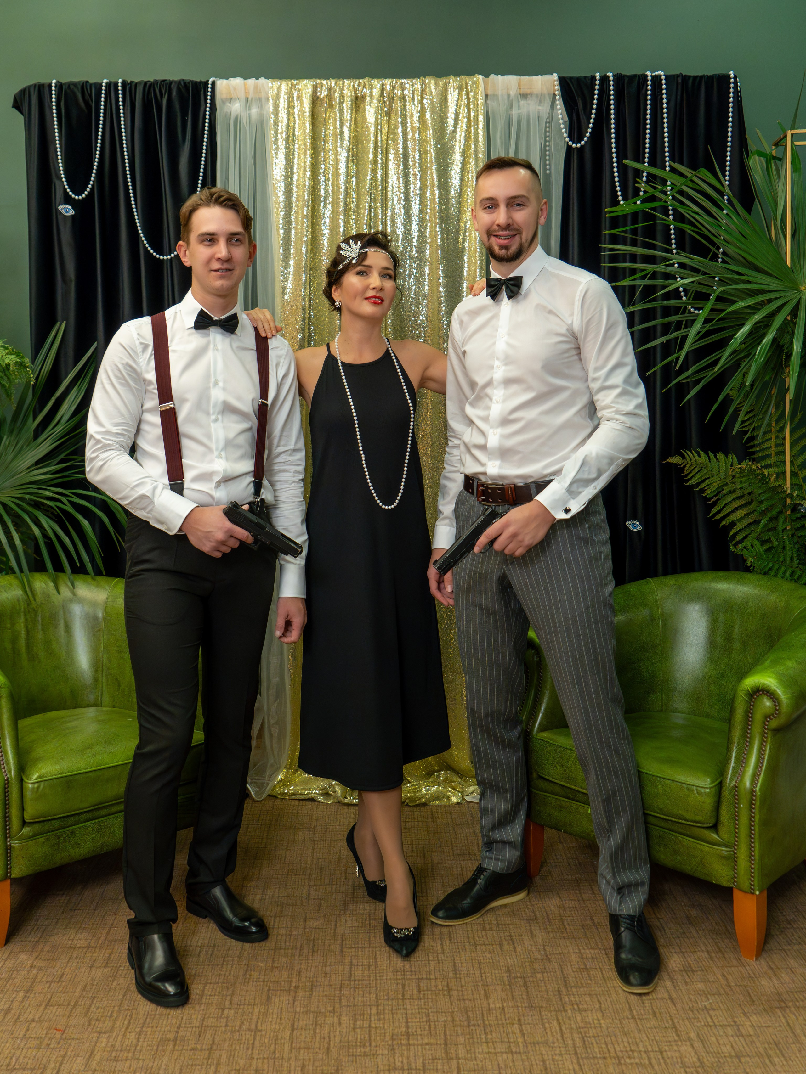 Новый год в стиле Great Gatsby. Репортажный фотограф в Красной Поляне и Сочи Павлюченко Екатерина