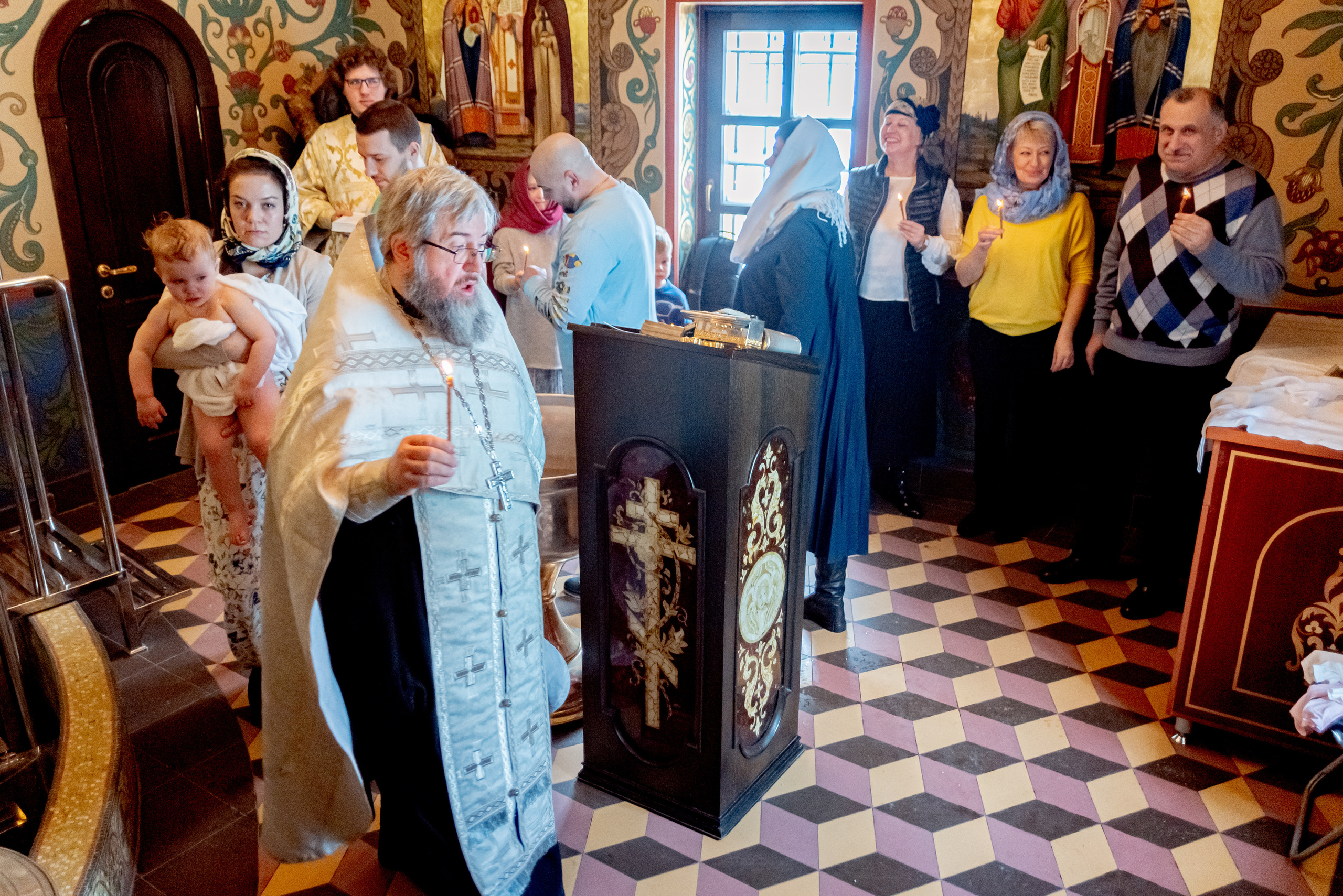 Крещение Алены. Станислав Тюрин Фотограф Москва. Индивидуальные и семейные фотосессии;