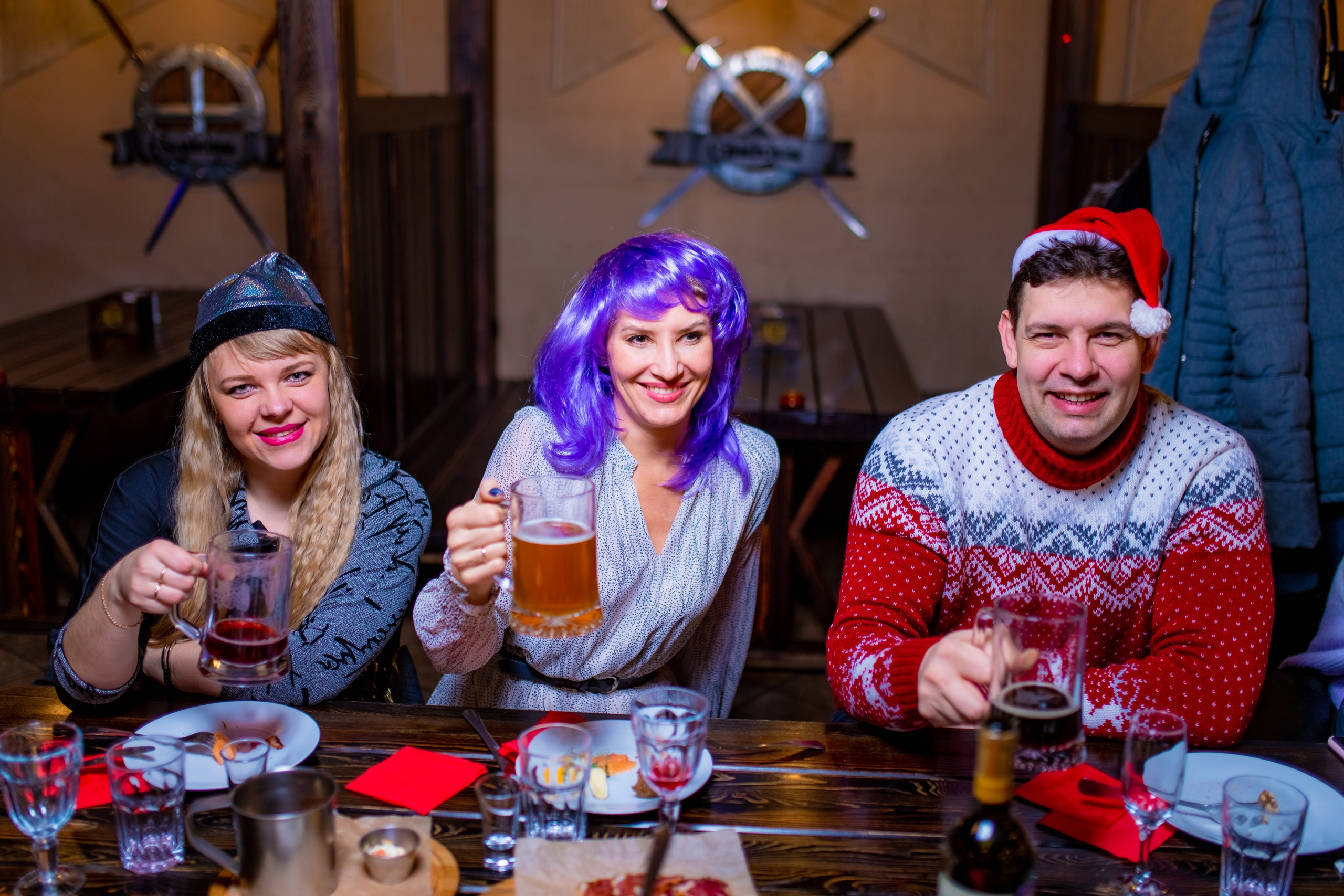 Новогодний корпоратив в пивоварне Яна Гримуса. ProfotoNK
