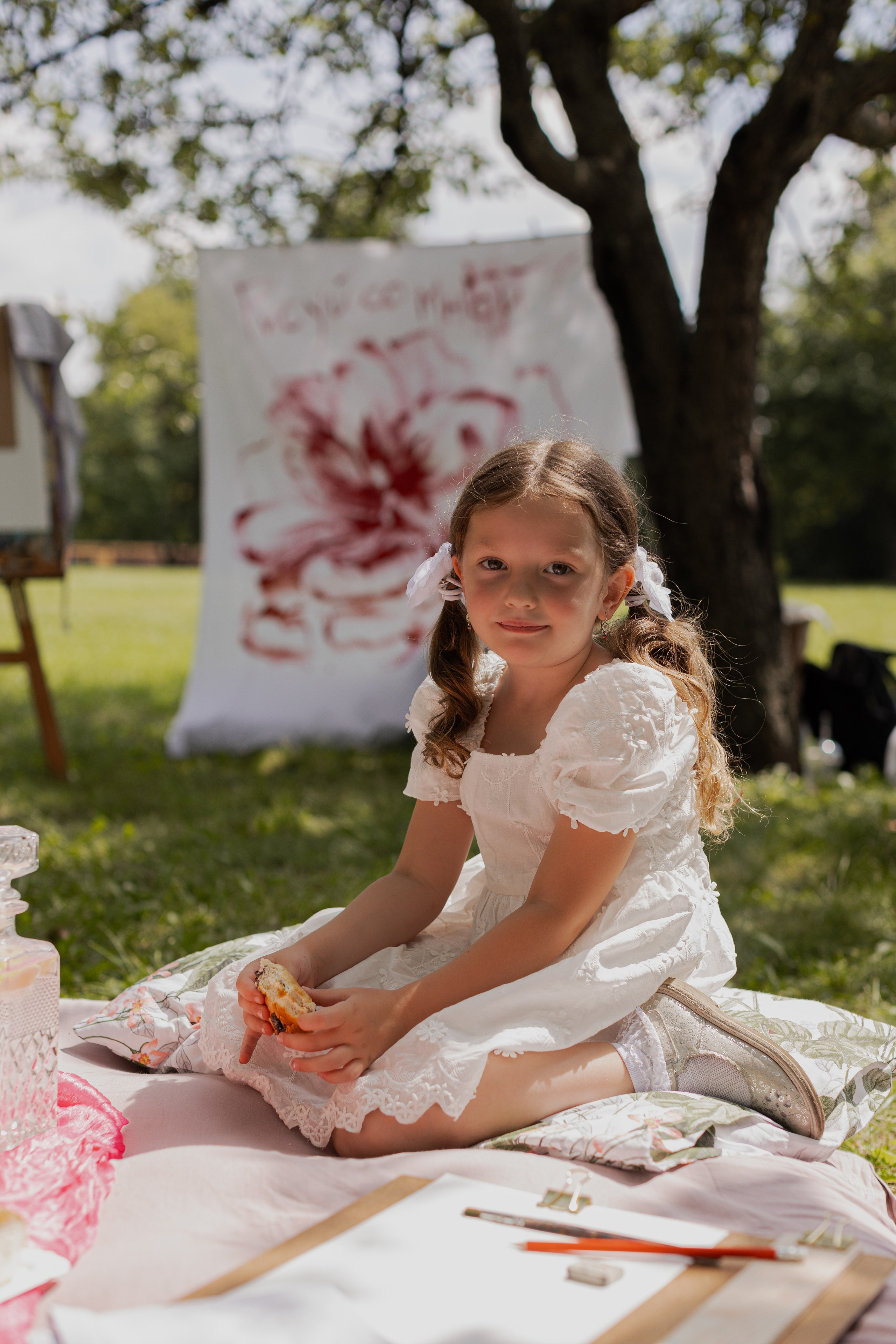 МК Пион (пикник в парке). Анастасия Ракчеева Художник